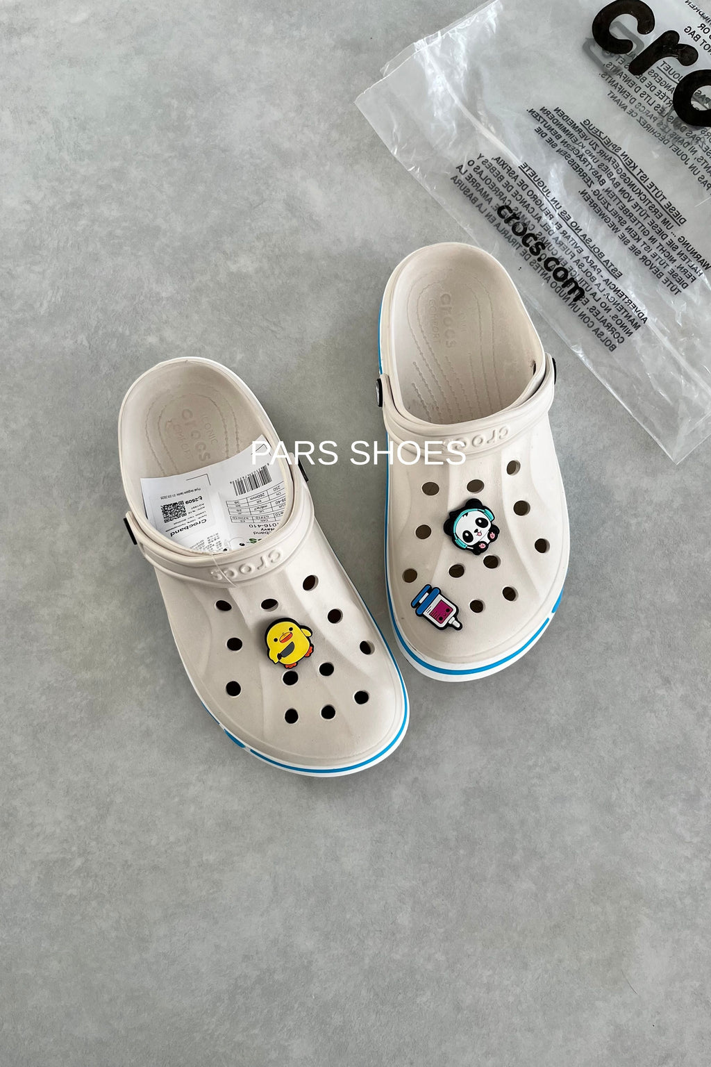Crocs Bayaband Clog Bej & Mavi