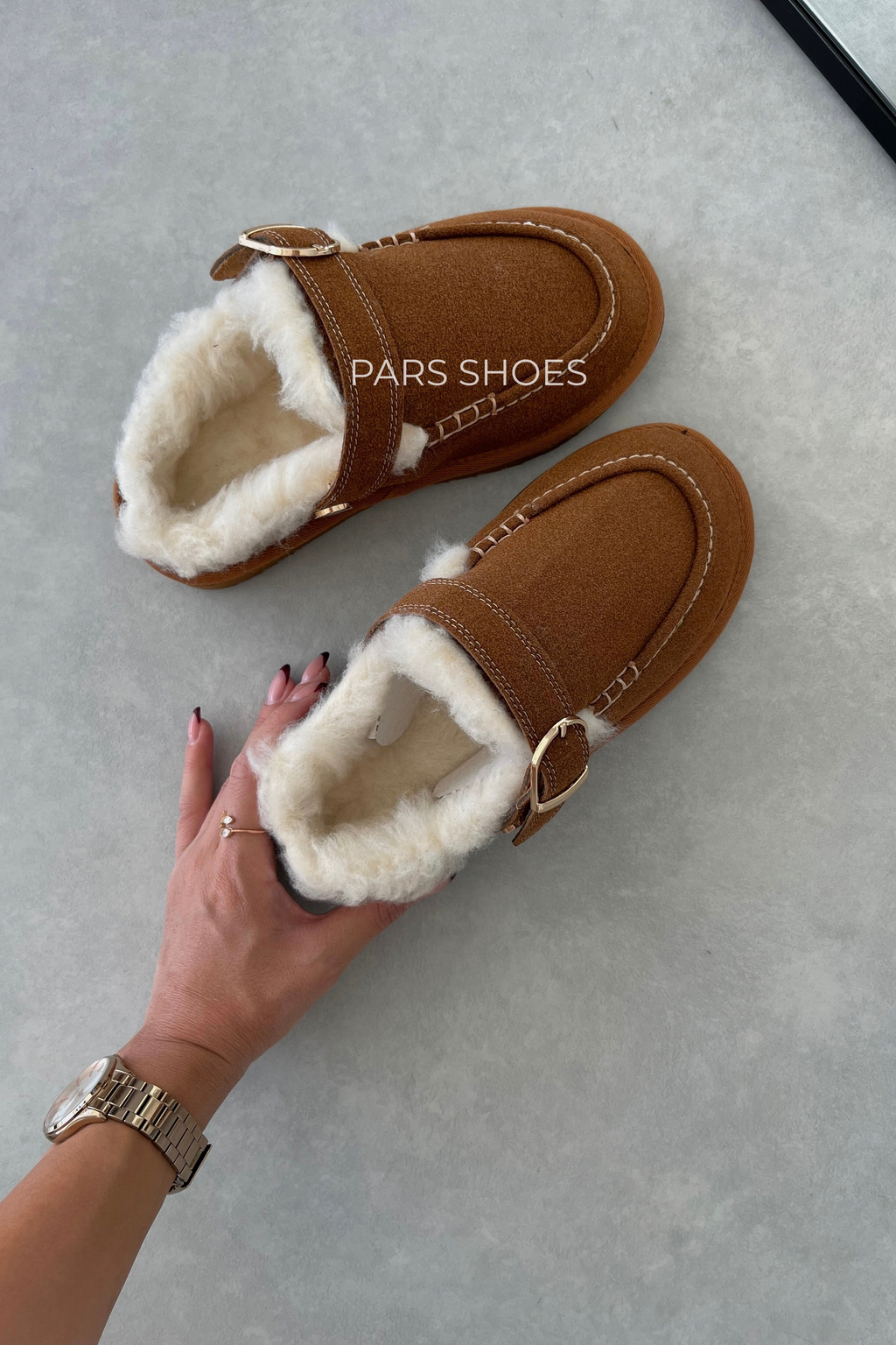 Goldenstar Evelina Clog Chestnut