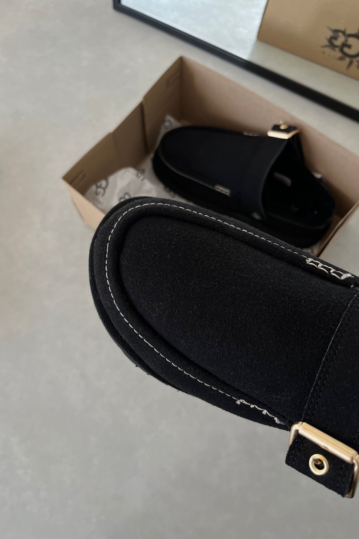 Goldenstar Evelina Clog Black