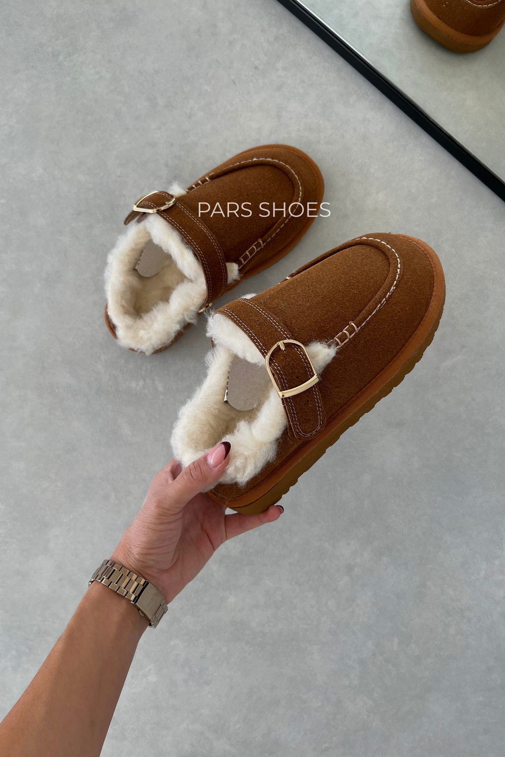 Goldenstar Evelina Clog Chestnut
