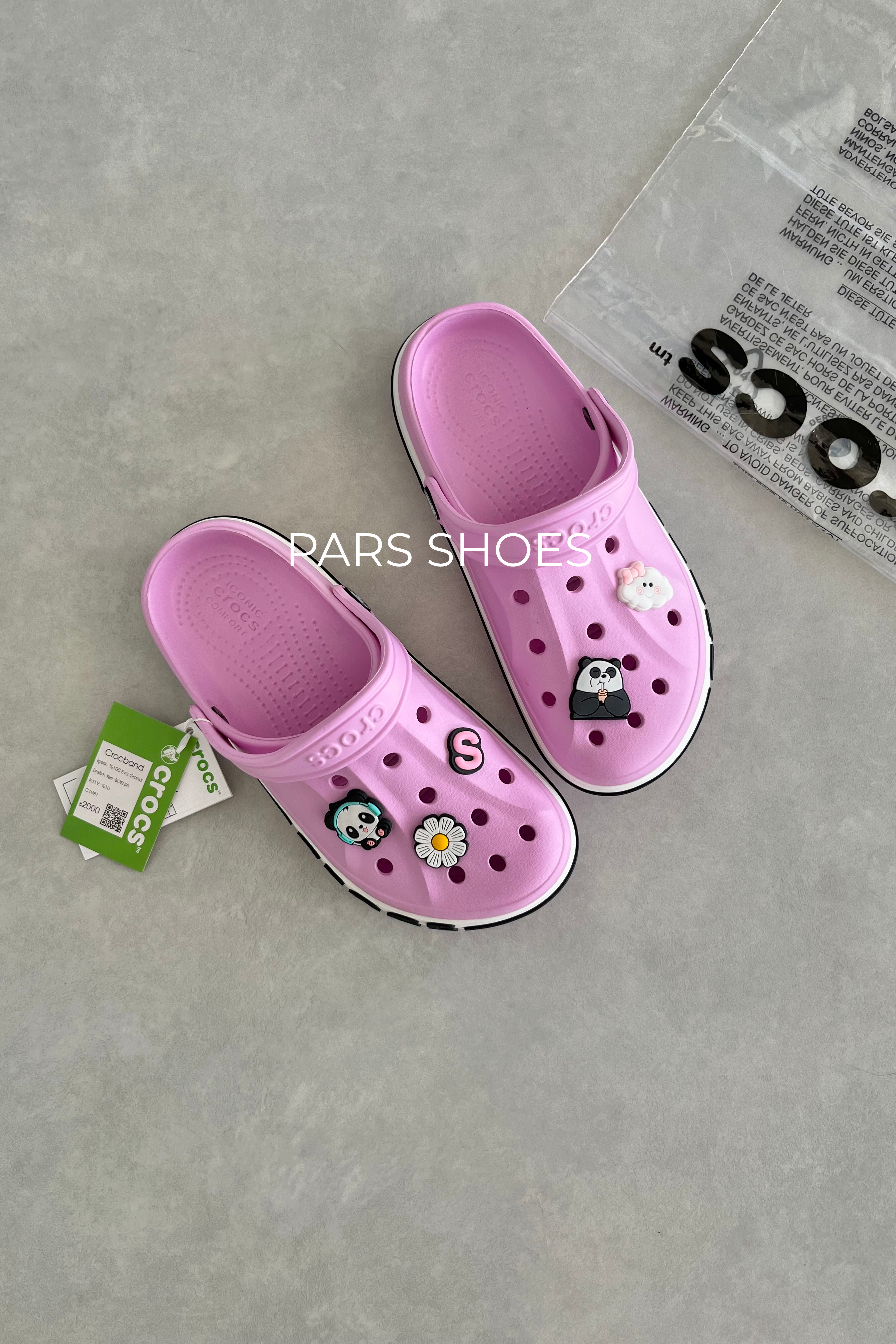 Crocs Bayaband Clog Pembe & Siyah