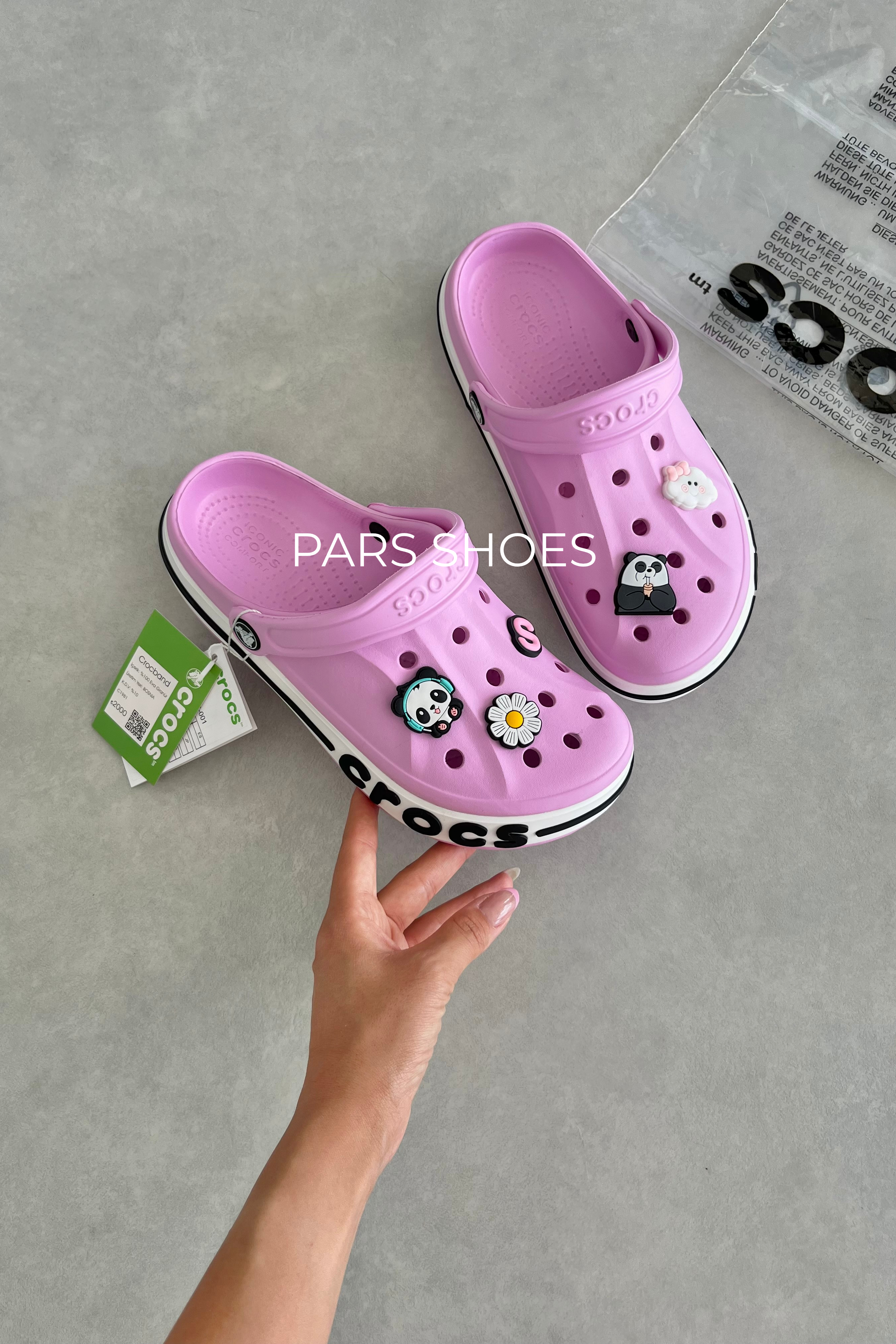 Crocs Bayaband Clog Pembe & Siyah