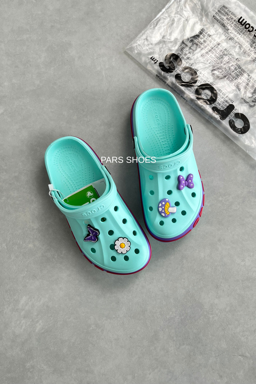 Crocs Bayaband Clog Mint Yeşili & Mor