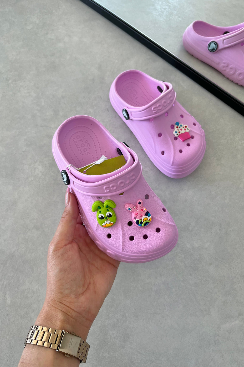 Crocs Pembe Çocuk Terlik