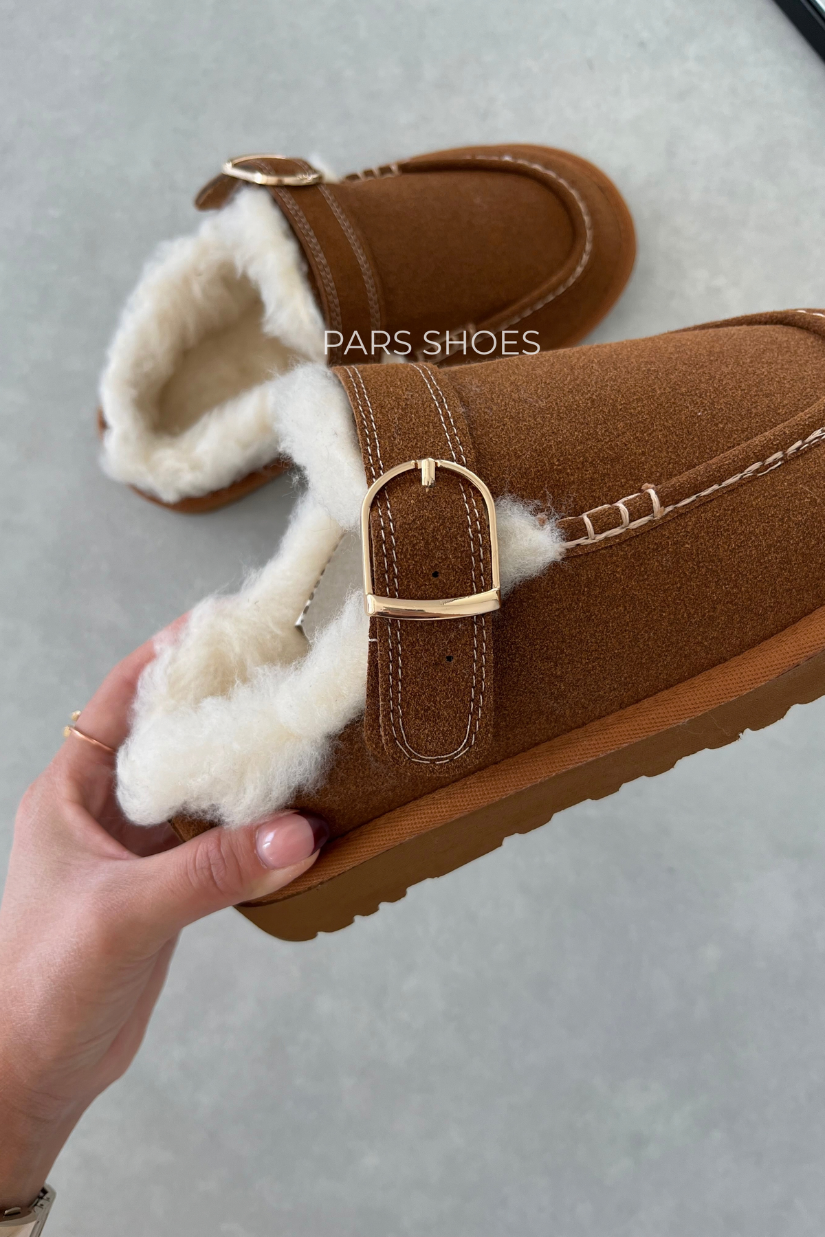 Goldenstar Evelina Clog Chestnut