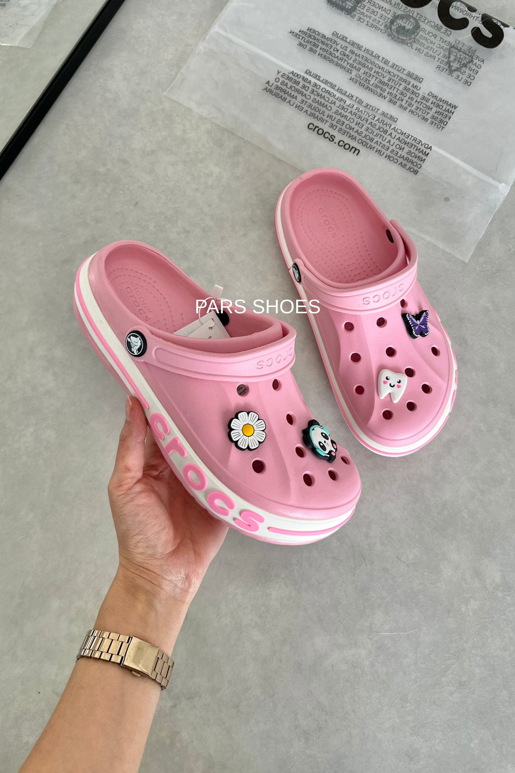 Crocs Bayaband Clog Pembe