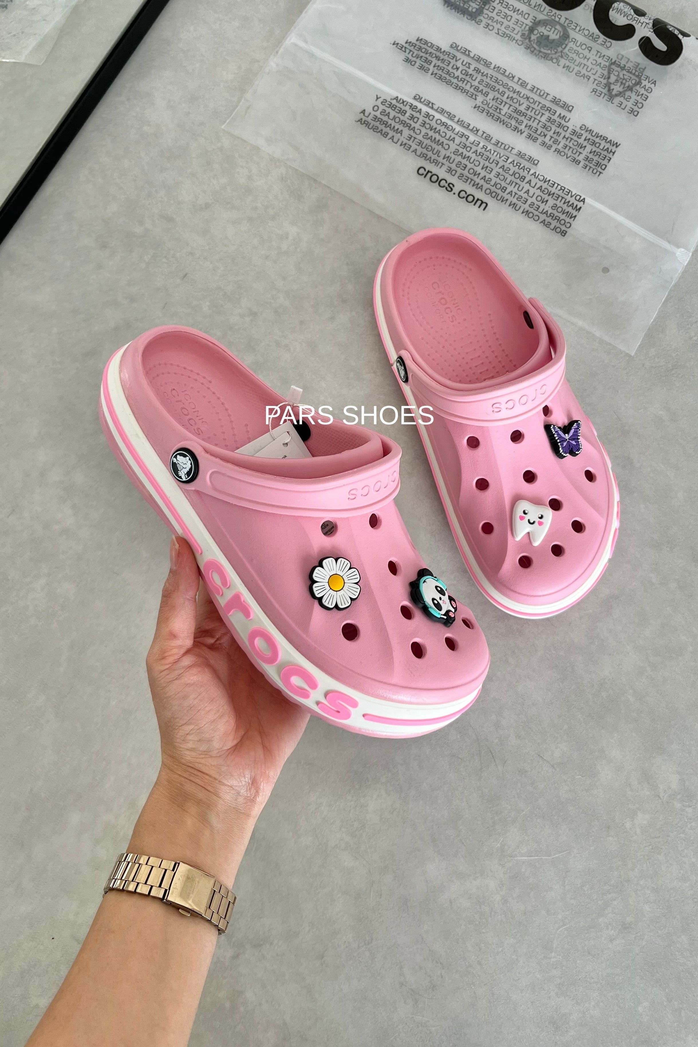 Crocs Bayaband Clog Pembe
