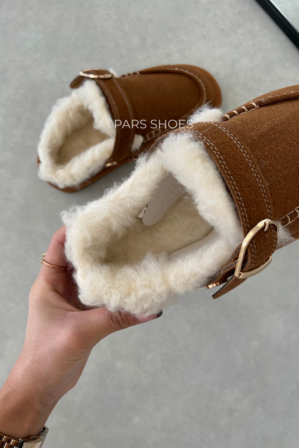 Goldenstar Evelina Clog Chestnut