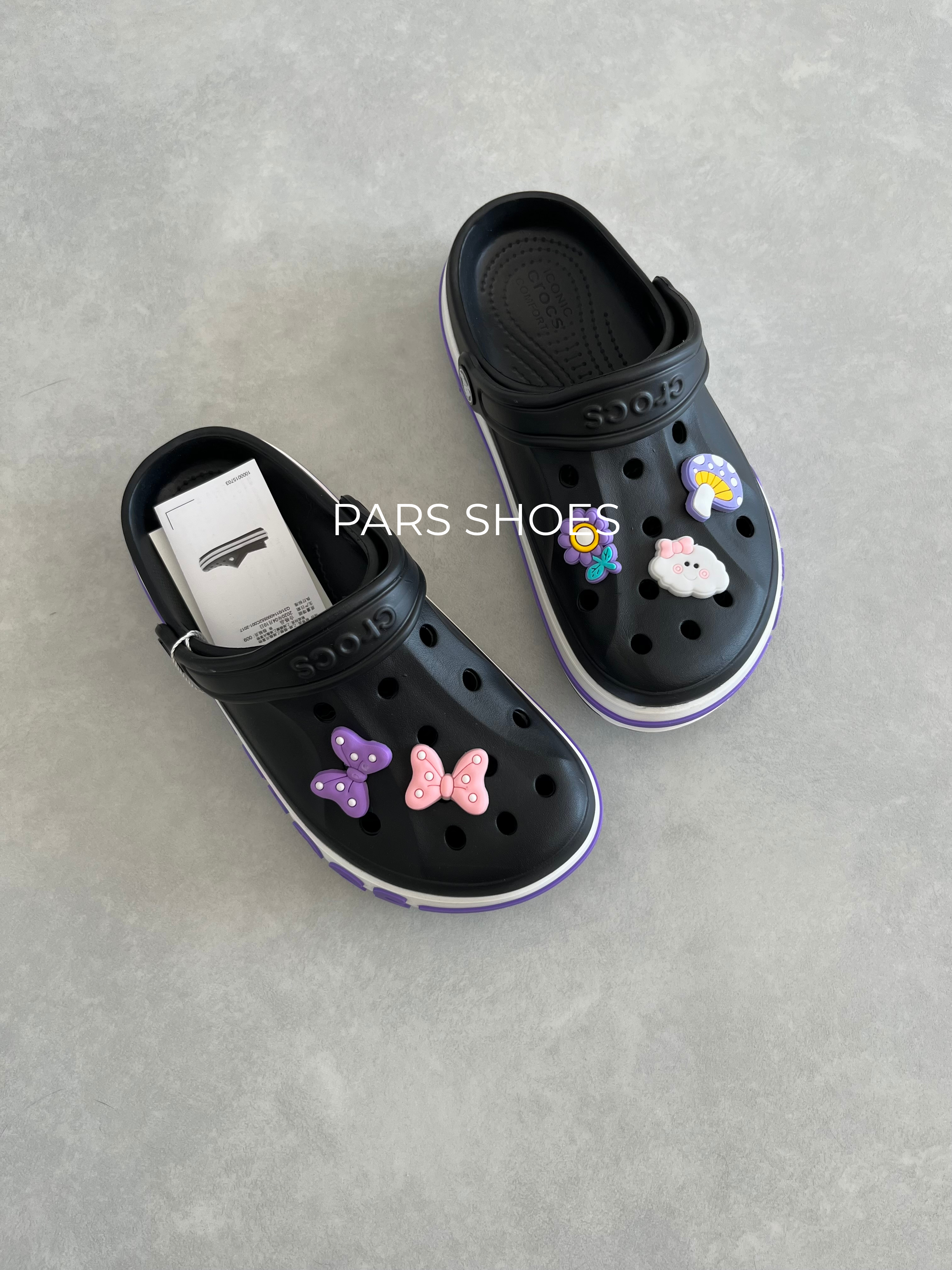 Crocs Bayaband Clog Siyah & Mor