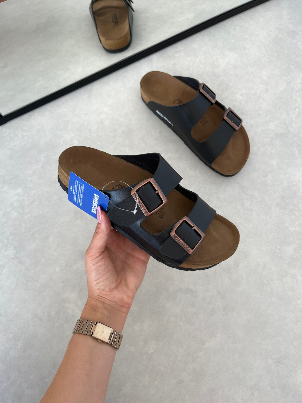 Birkenstock Arizona Siyah Deri