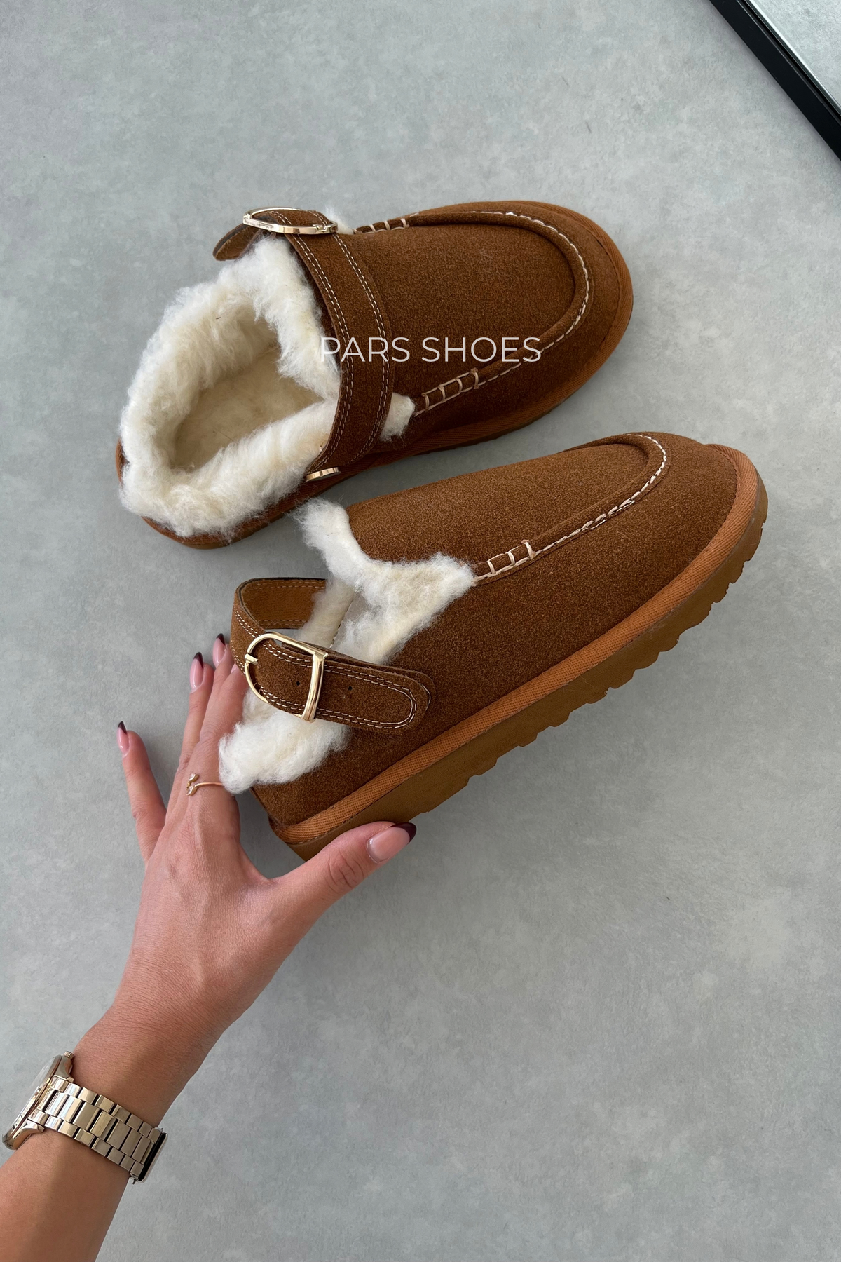 Goldenstar Evelina Clog Chestnut