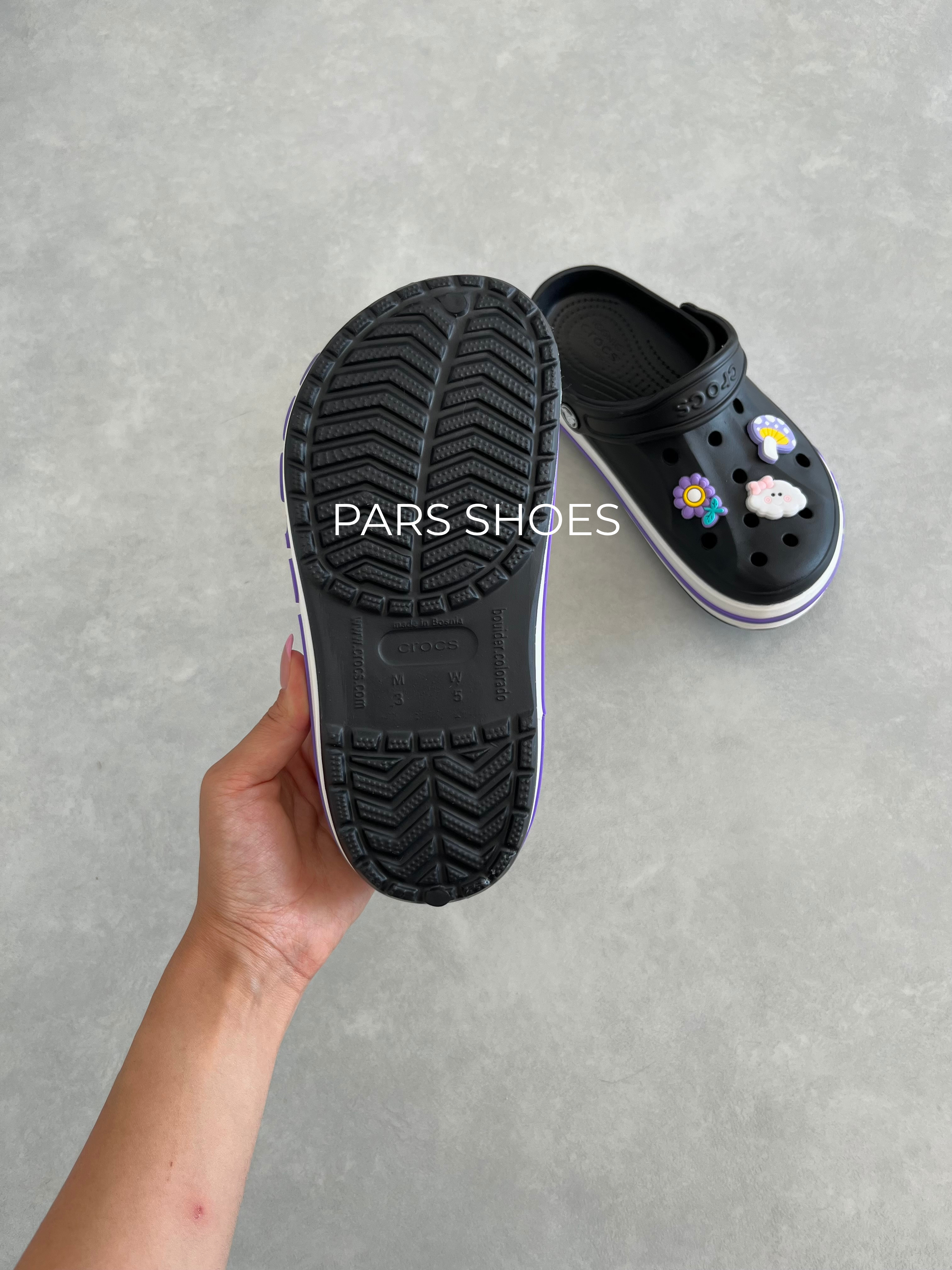 Crocs Bayaband Clog Siyah & Mor