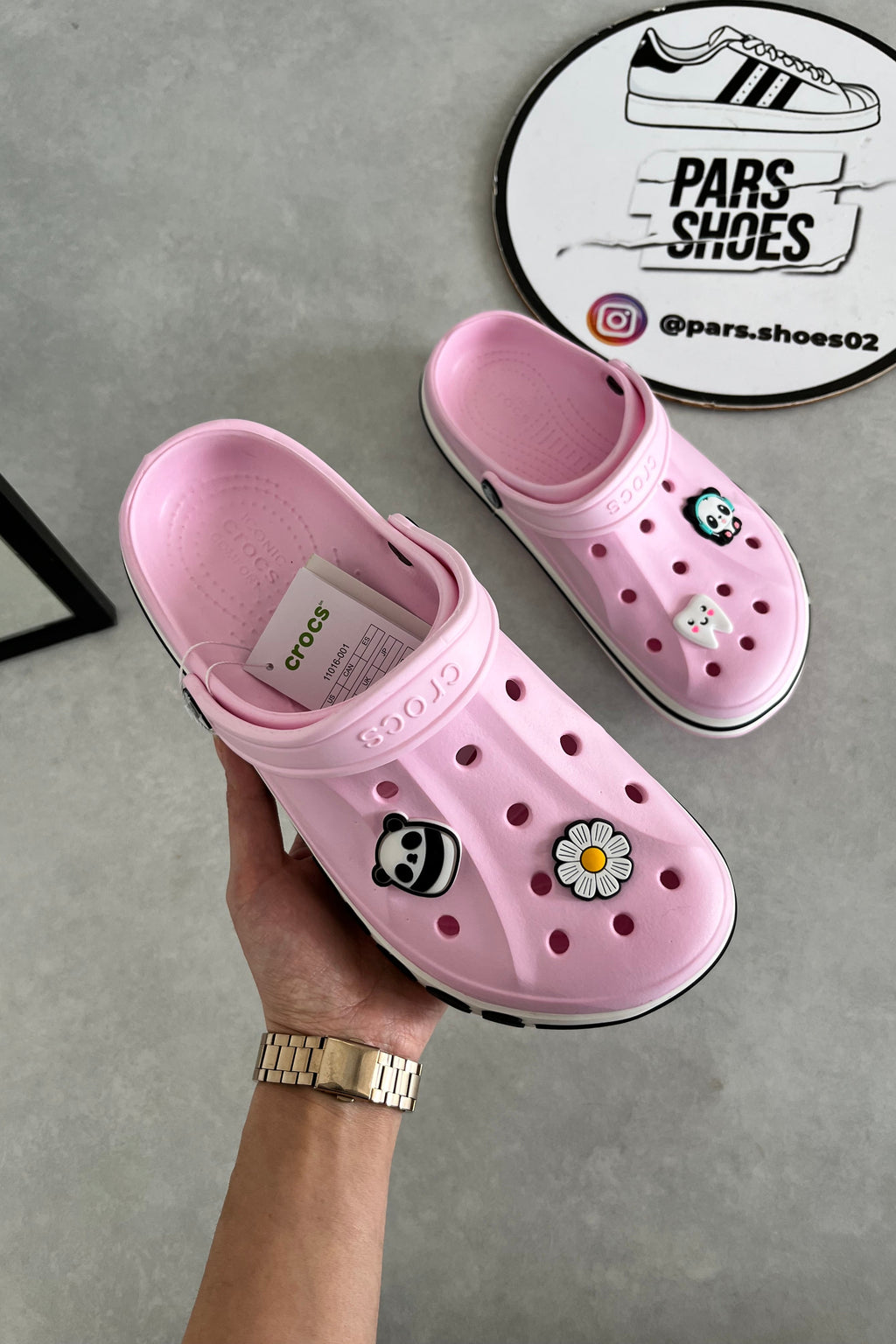 Crocs Bayaband Clog Pembe & Siyah
