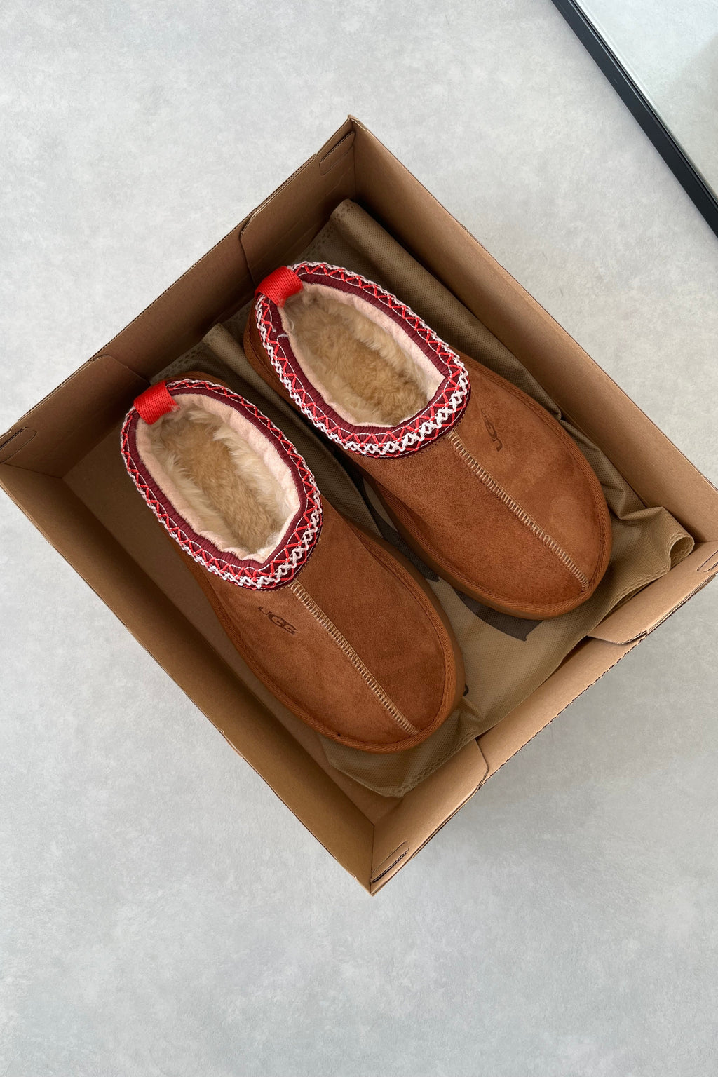 Taba Platform Slipper (Hakiki Deri)
