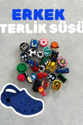 Erkek Crocs Terlik Süsü