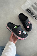Crocs Bayaband Clog Siyah & Pembe