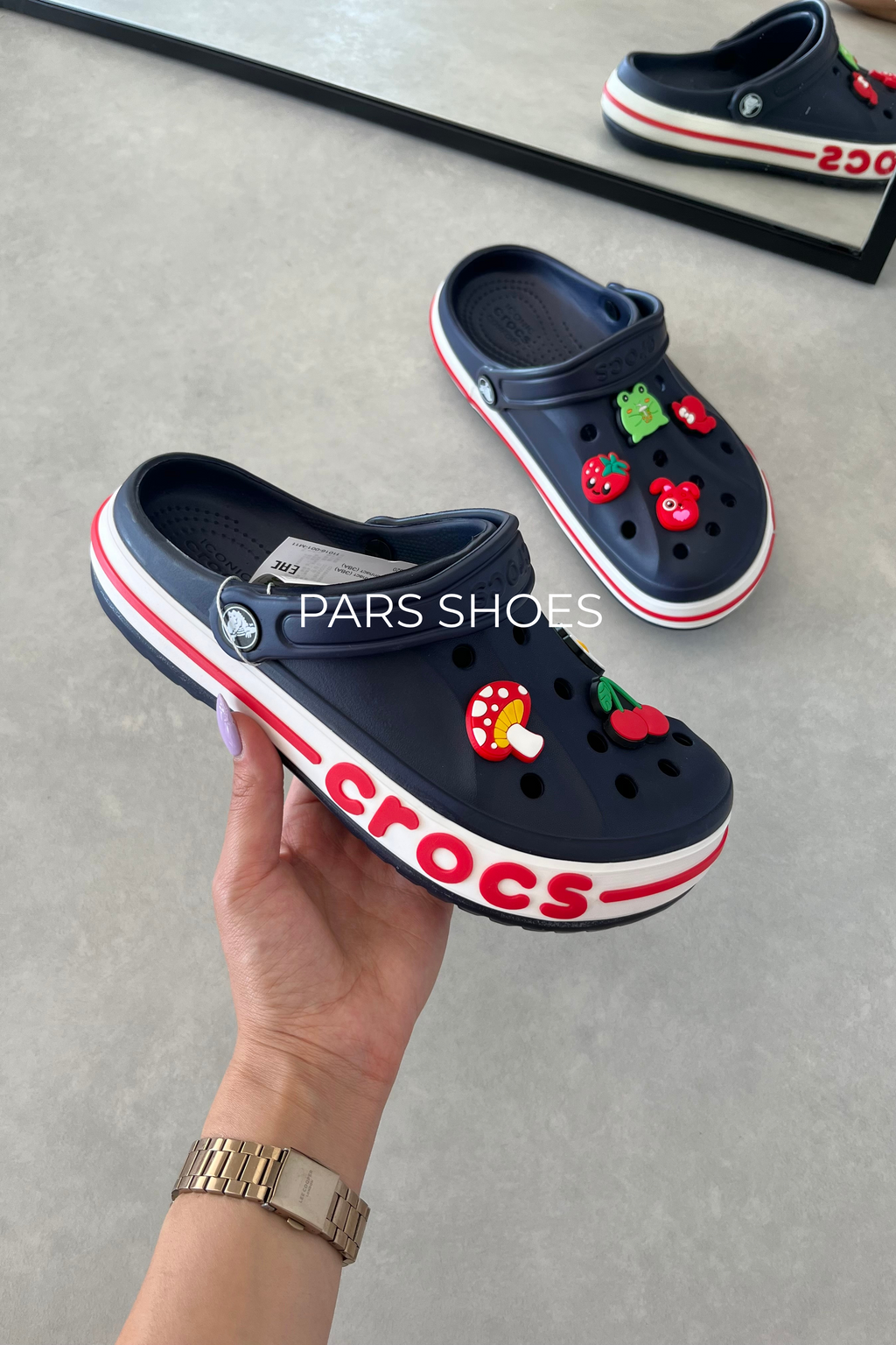 Crocs Bayaband Clog Lacivert & Kırmızı