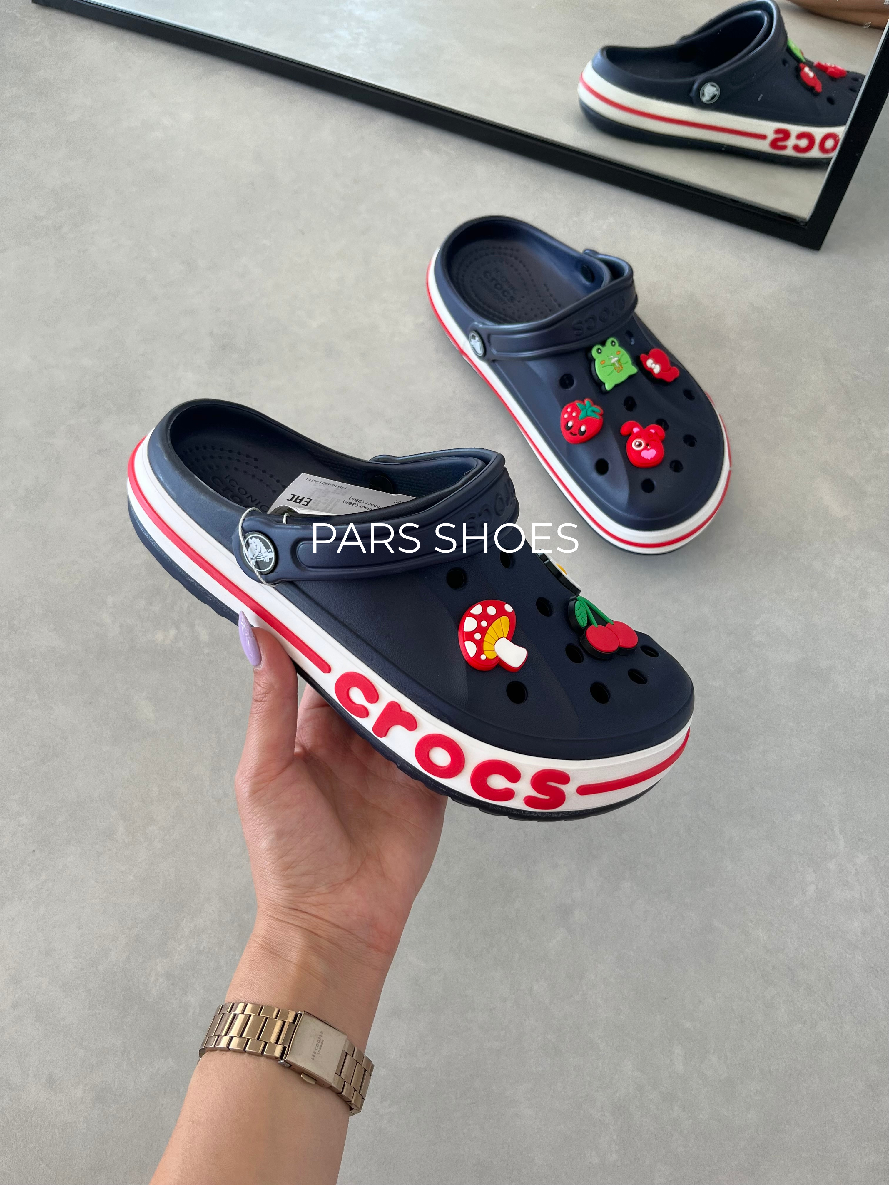 Crocs Bayaband Clog Lacivert & Kırmızı
