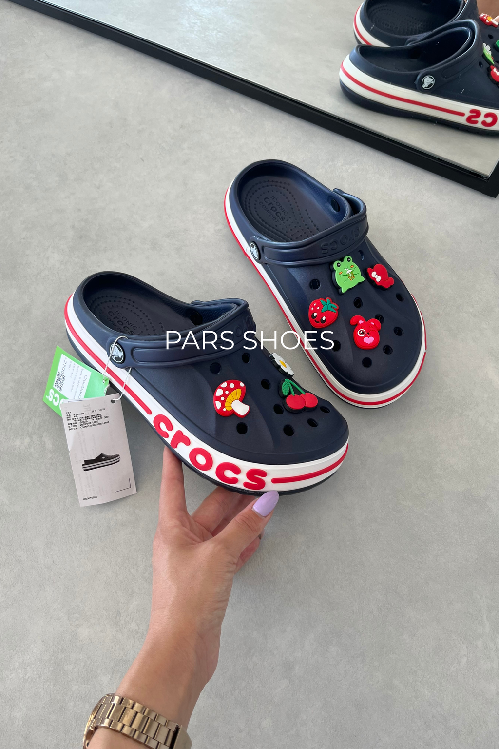 Crocs Bayaband Clog Lacivert & Kırmızı