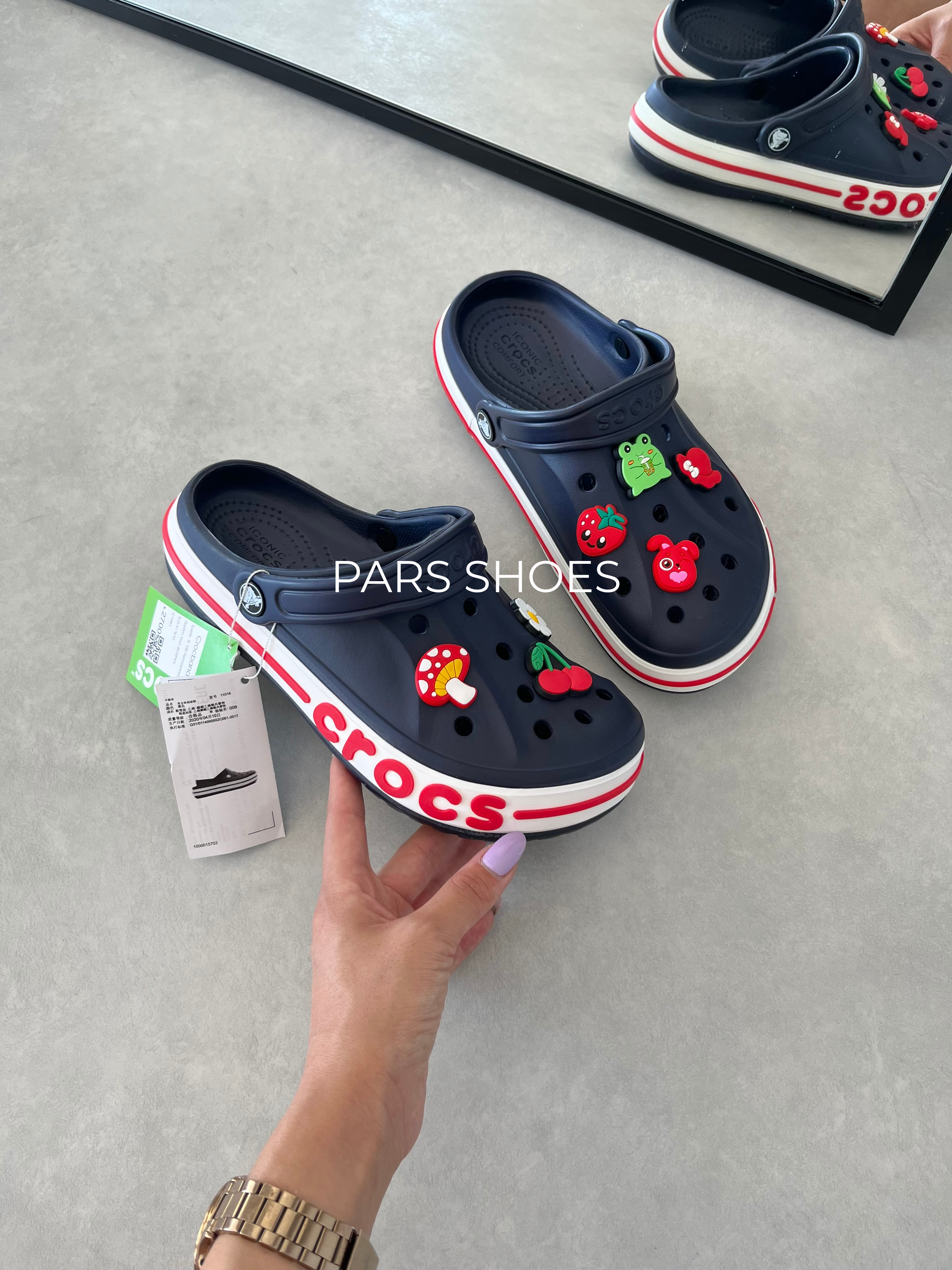 Crocs Bayaband Clog Lacivert & Kırmızı