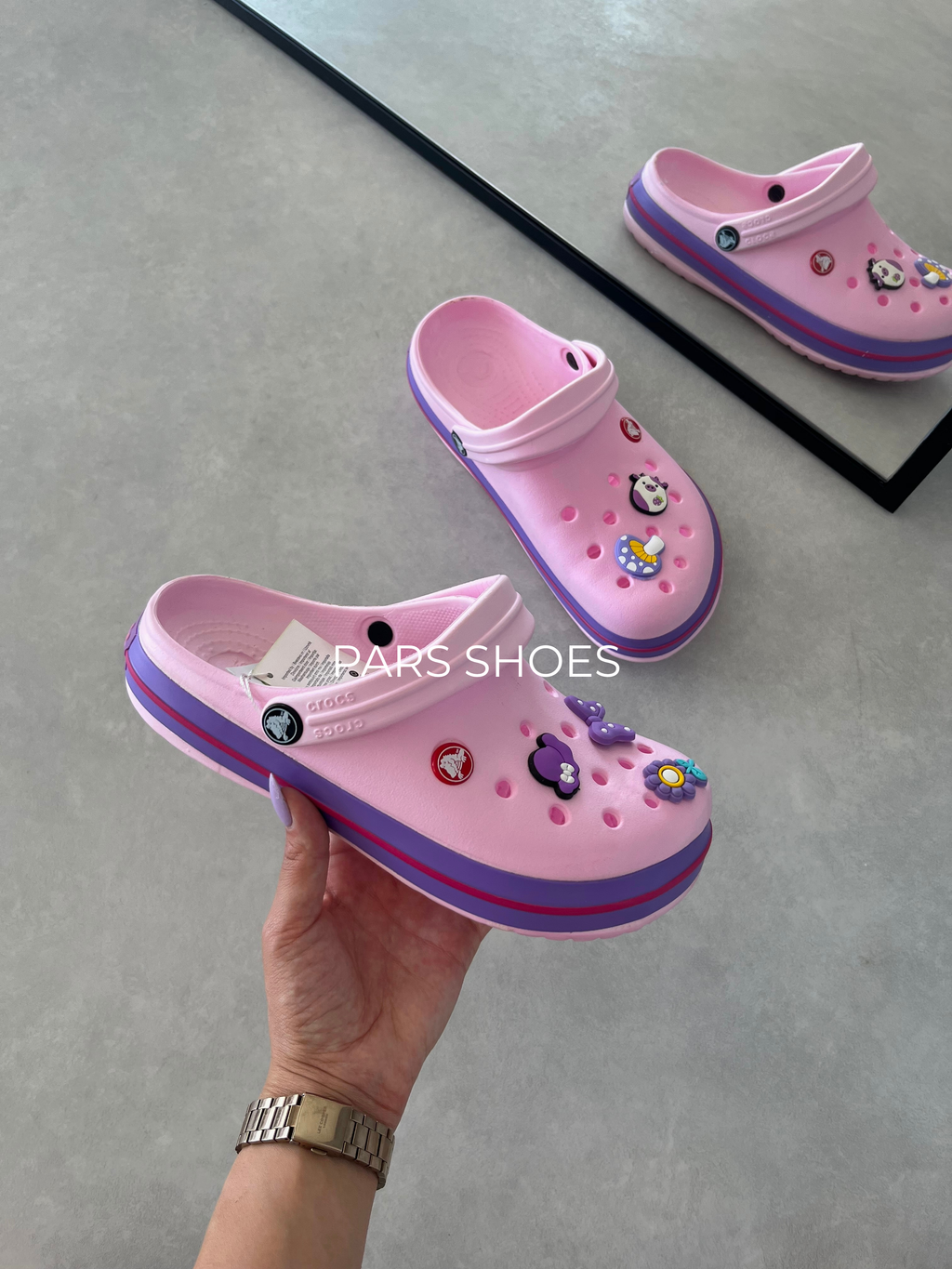 Crocs Crocband Pembe & Mor