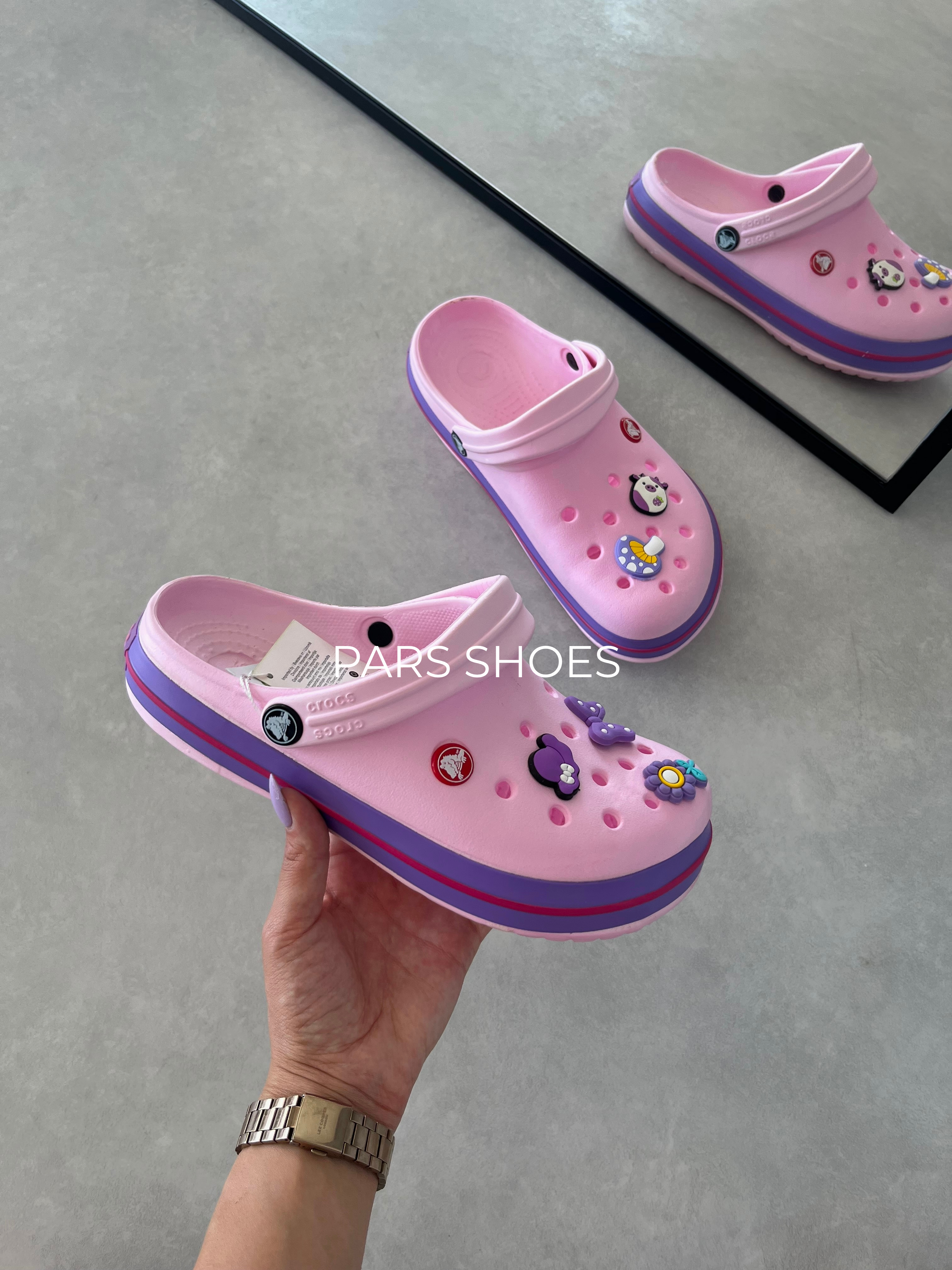 Crocs Crocband Pembe & Mor