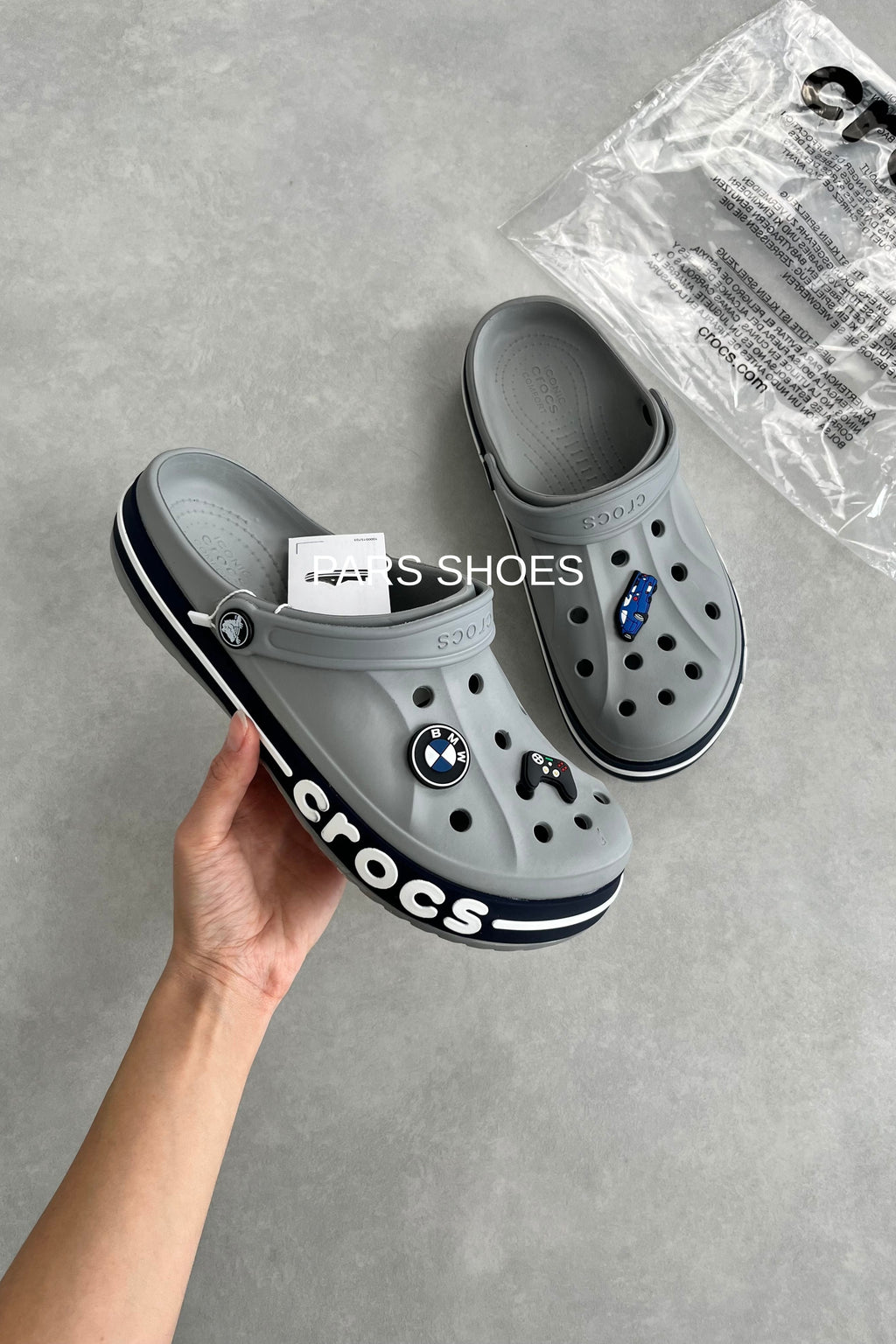 Crocs Bayaband Clog Gri & Lacivert