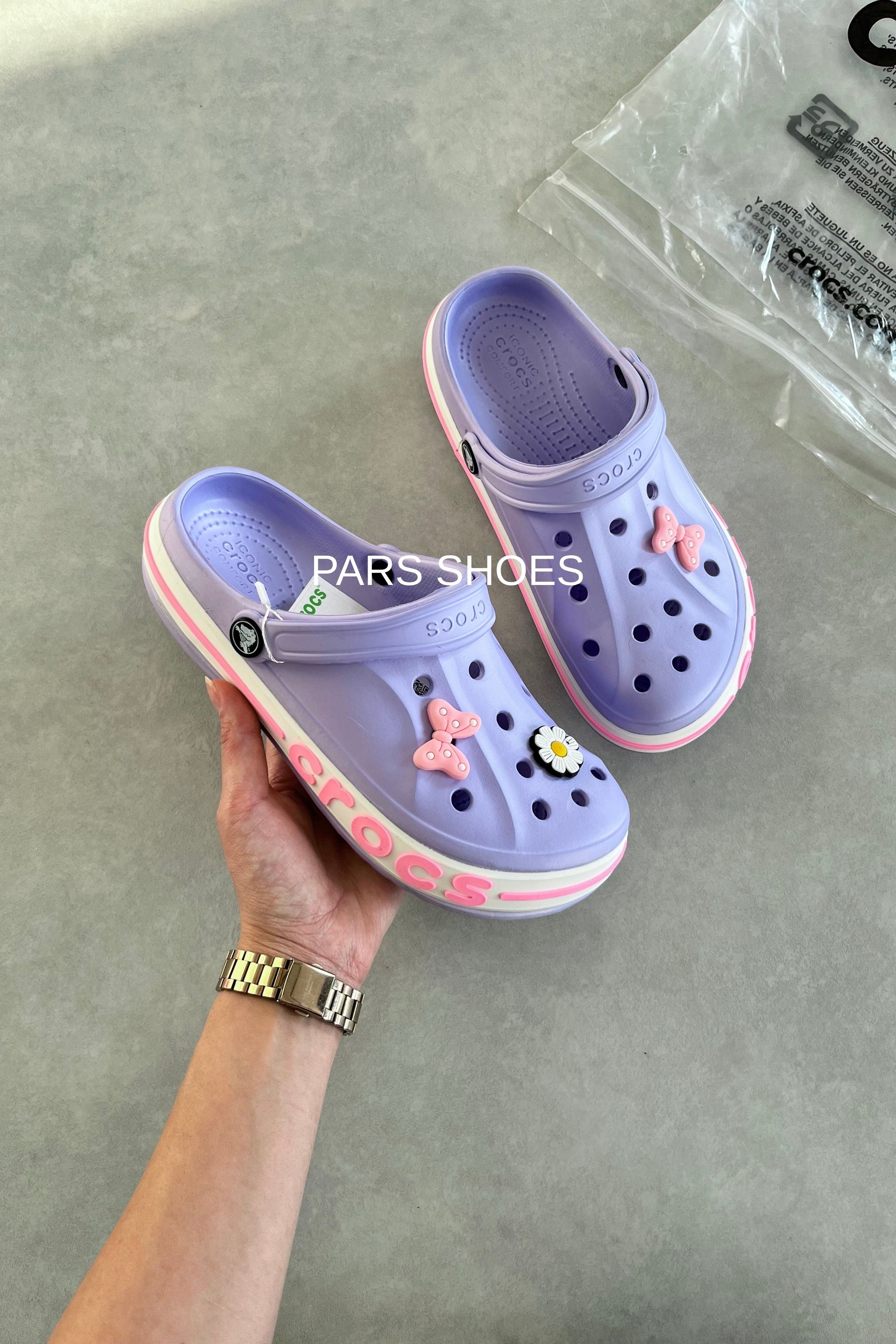 Crocs Bayaband Clog Lila & Pembe