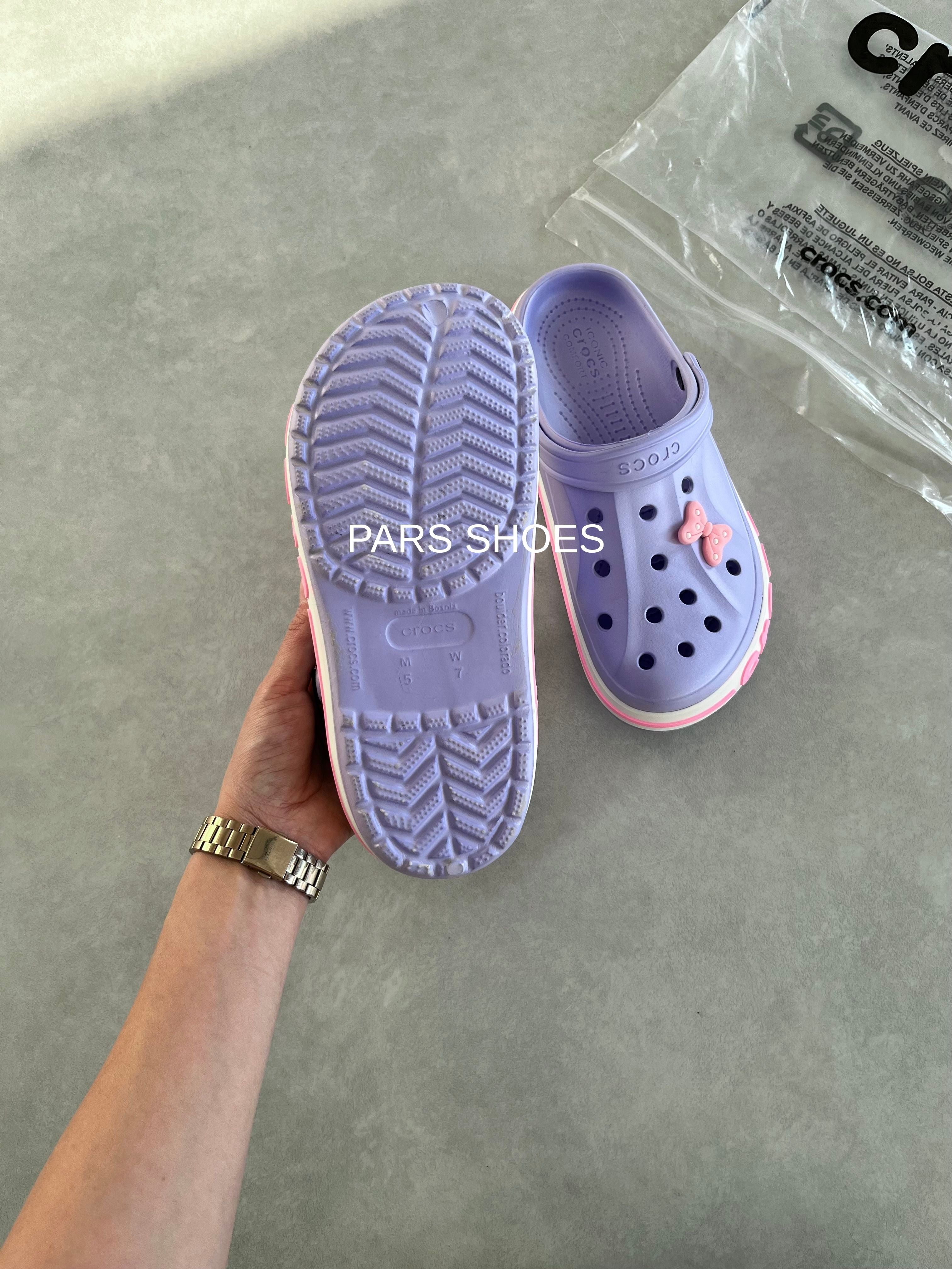 Crocs Bayaband Clog Lila & Pembe