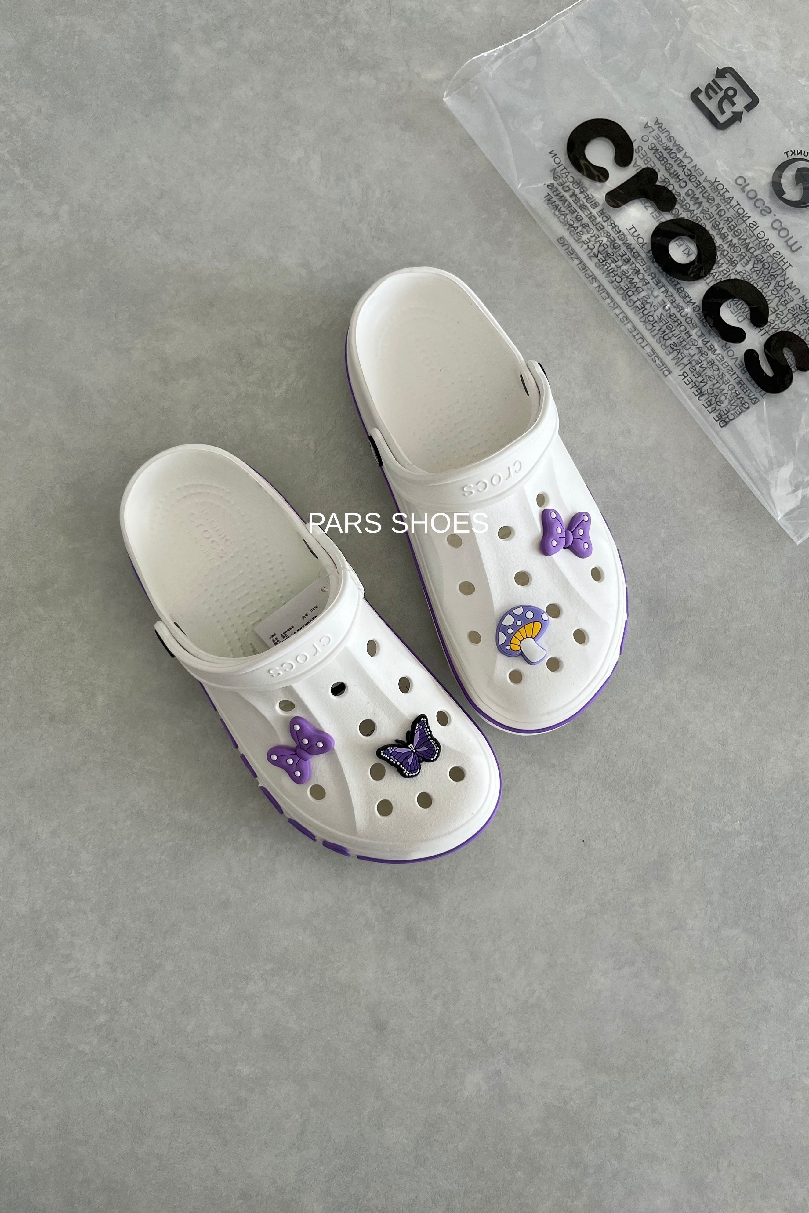 Crocs Bayaband Clog Beyaz & Mor