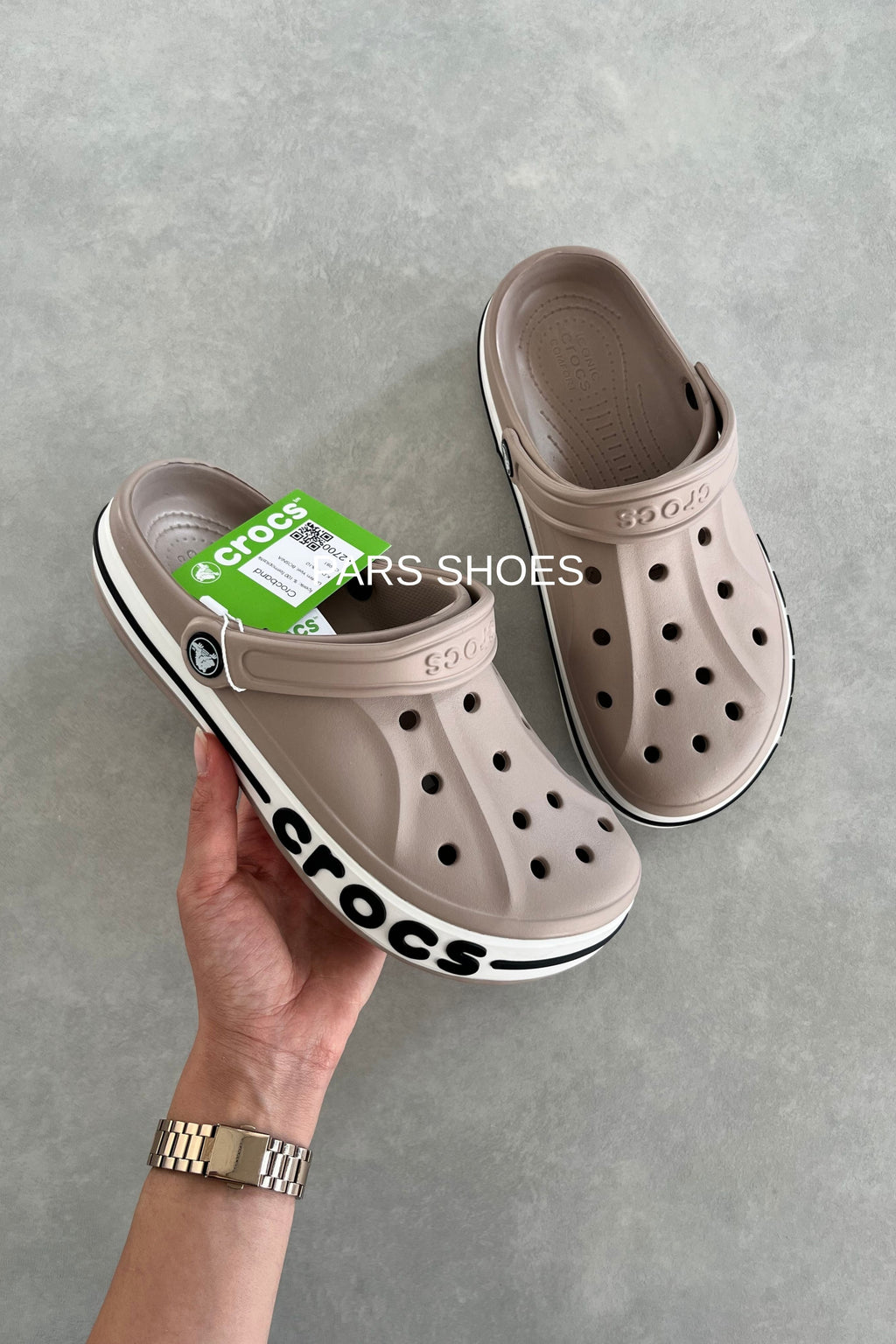 Crocs Bayaband Clog Vizon & Siyah