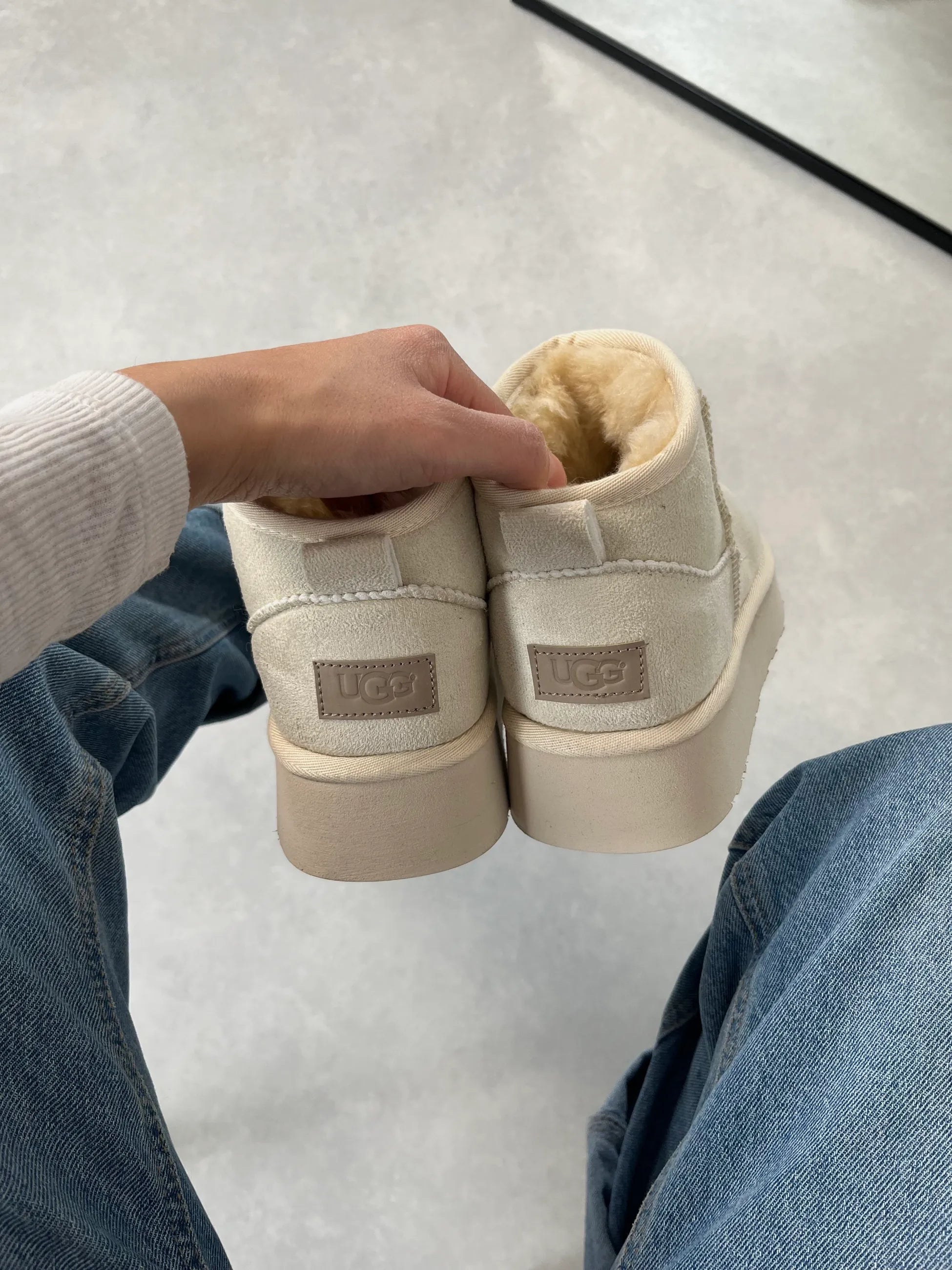 Ultra Mini Platform Bej