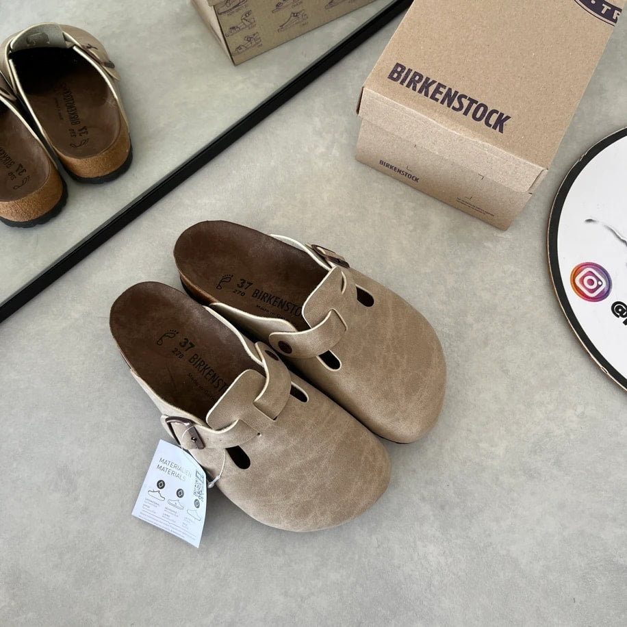 Birkenstock Boston Bej