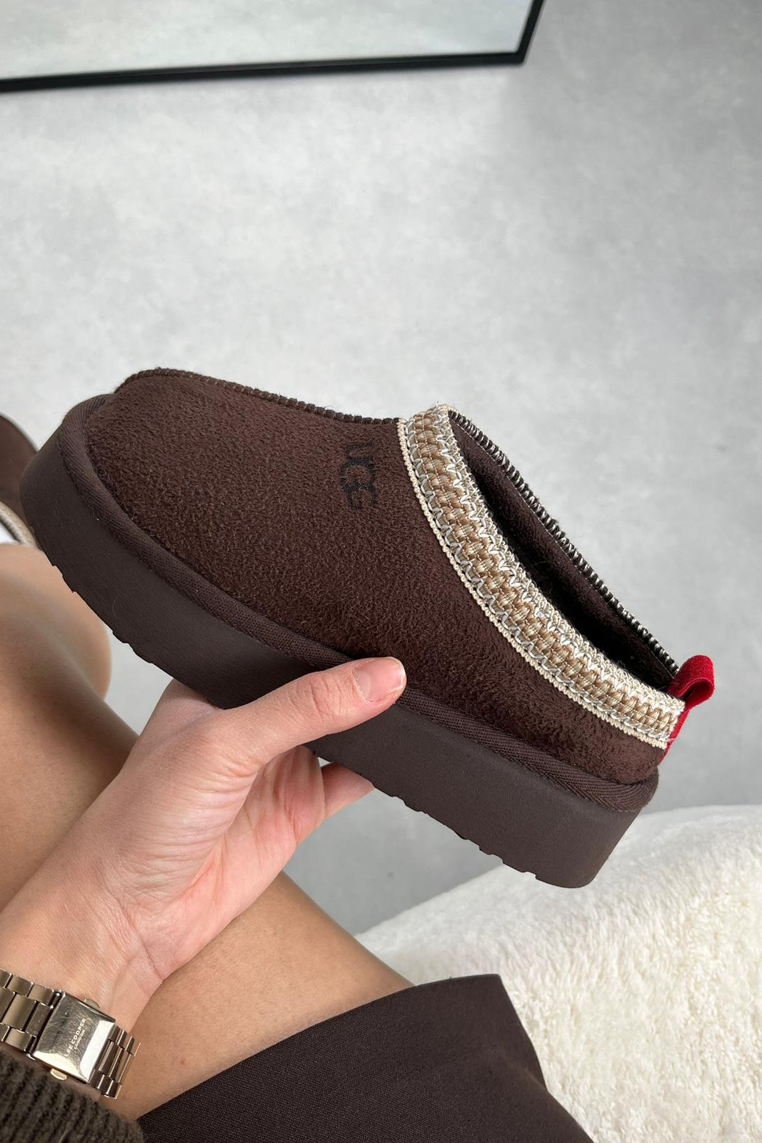 Acı Kahve Platform Slipper