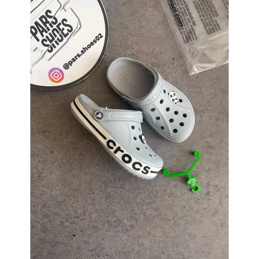 Crocs Bayaband Clog Gri & Siyah
