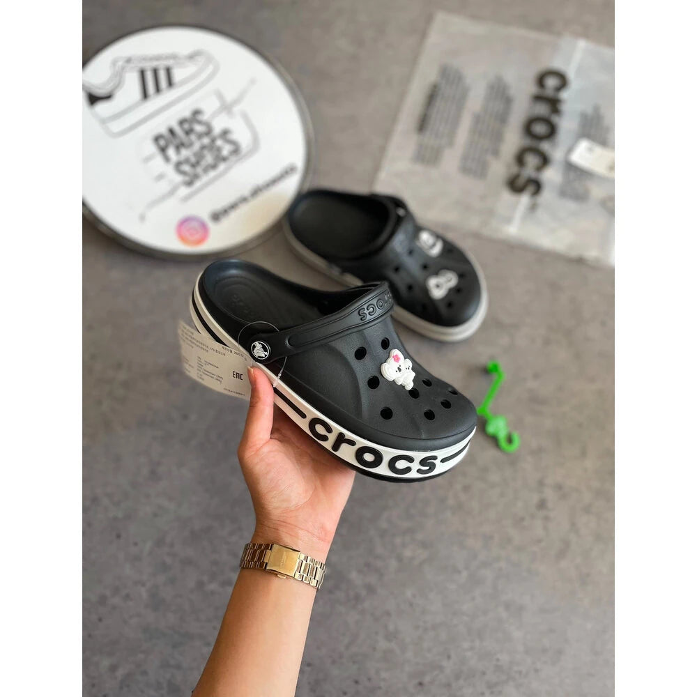 Crocs Bayaband Clog Siyah & Beyaz