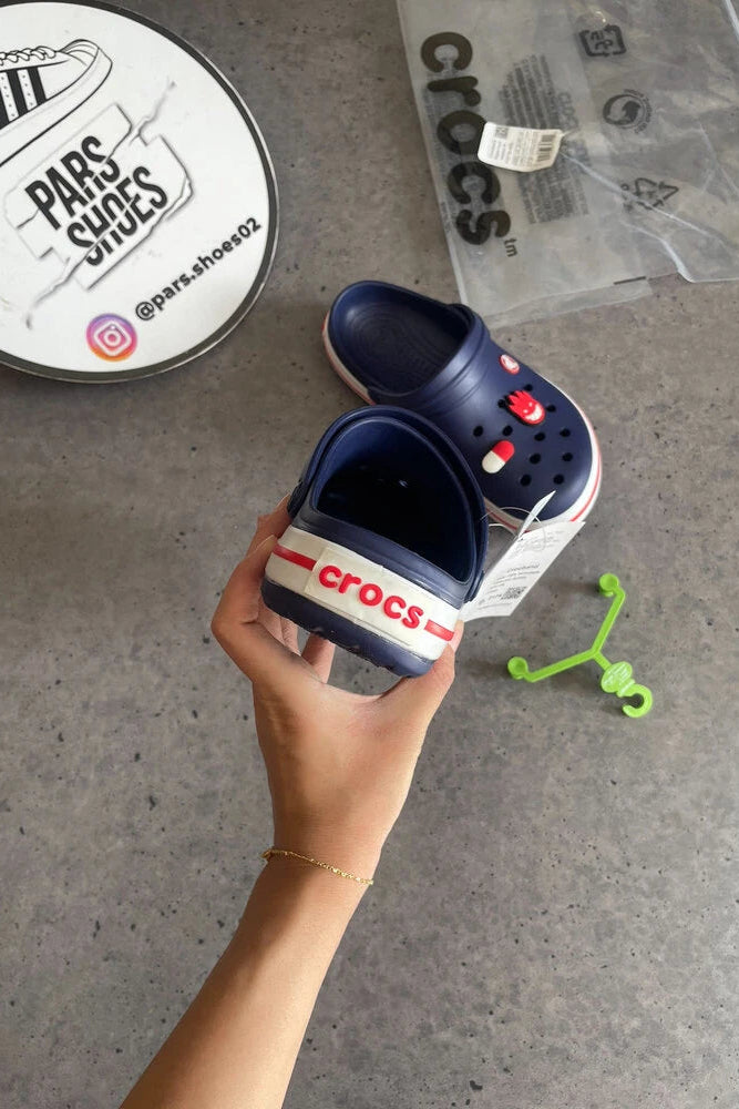 Crocs Crocband Lacivert & Kırmızı