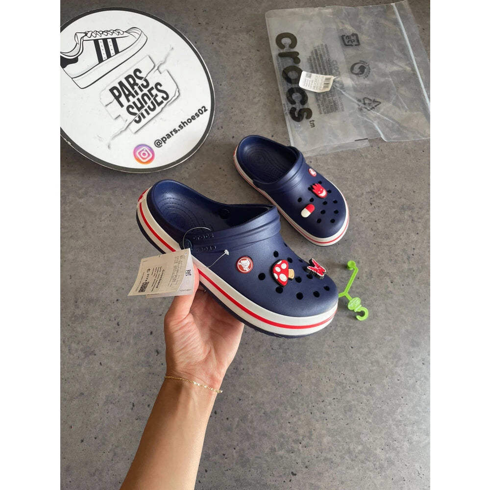 Crocs Crocband Lacivert & Kırmızı