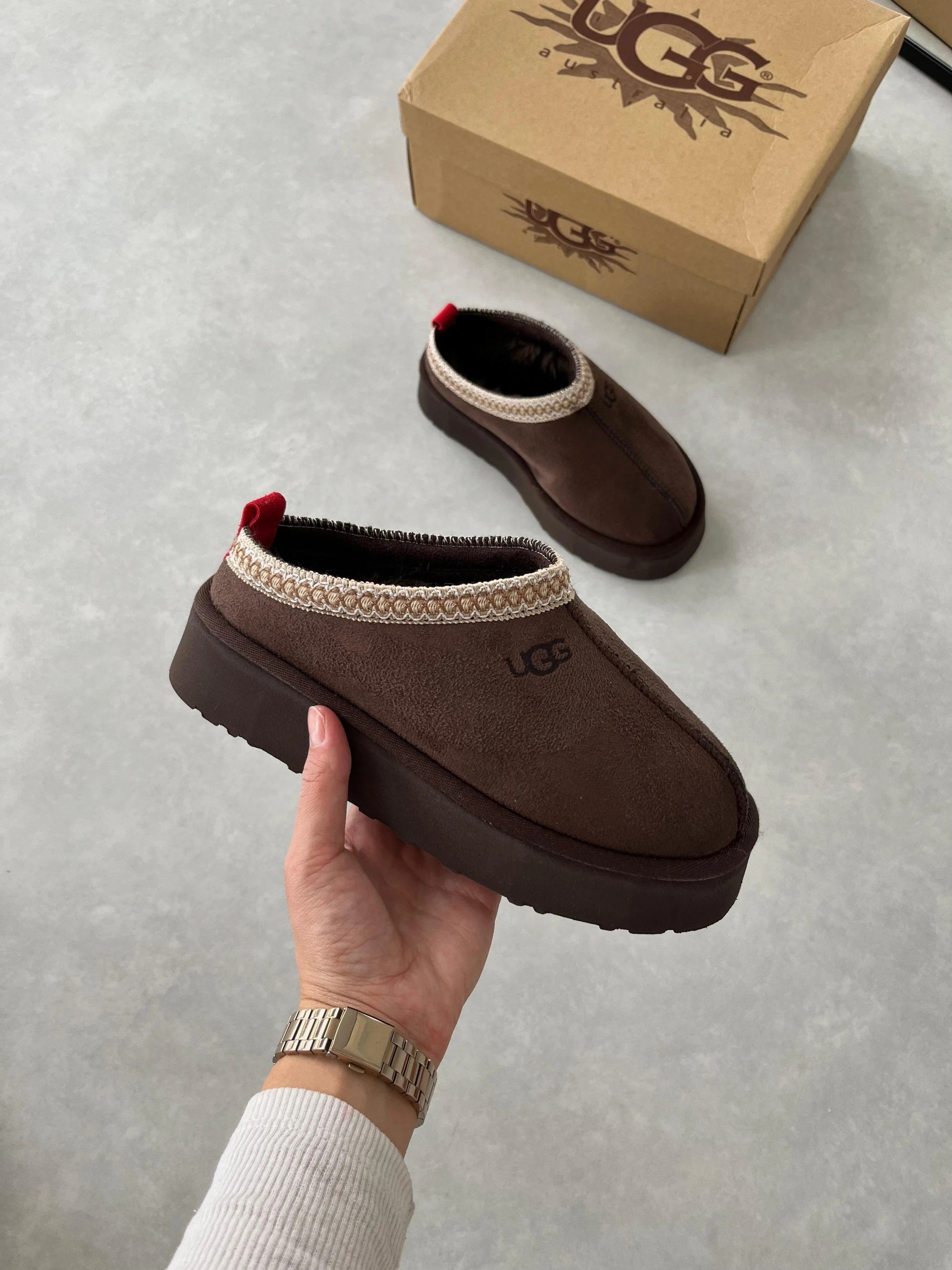 Acı Kahve Platform Slipper