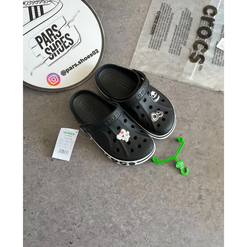 Crocs Bayaband Clog Siyah & Beyaz