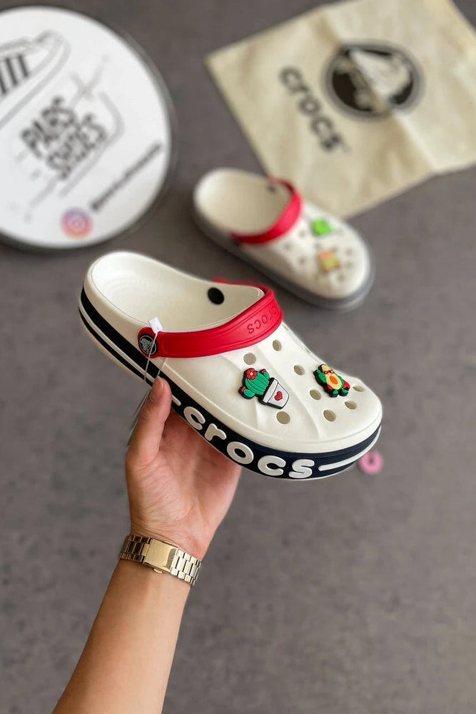 Crocs Bayaband Clog Beyaz & Lacivert