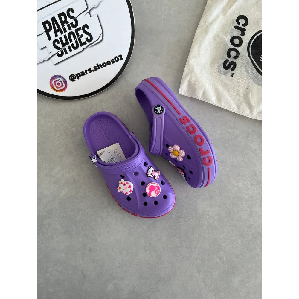 Crocs Bayaband Clog Mor & Pembe