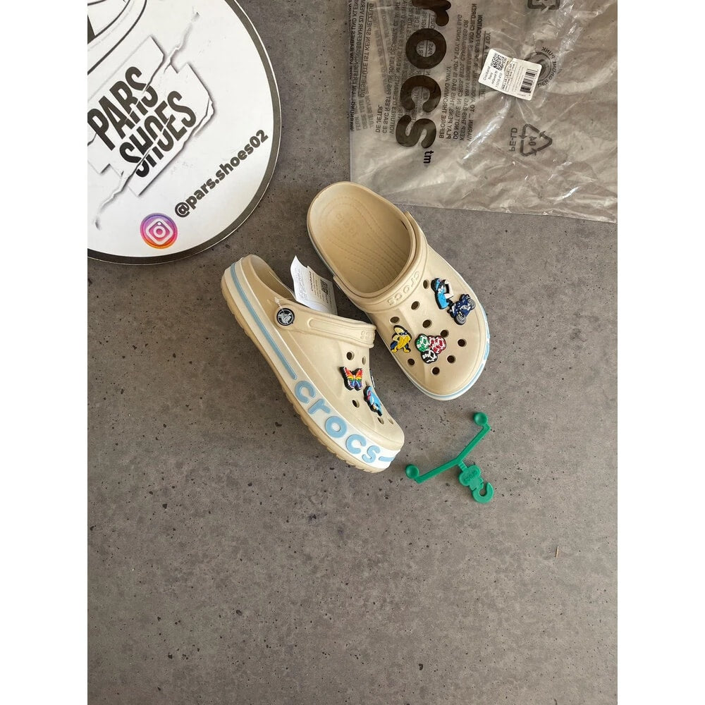 Crocs Bayaband Clog Krem & Mavi