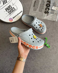 Crocs Bayaband Clog Gri & Turuncu