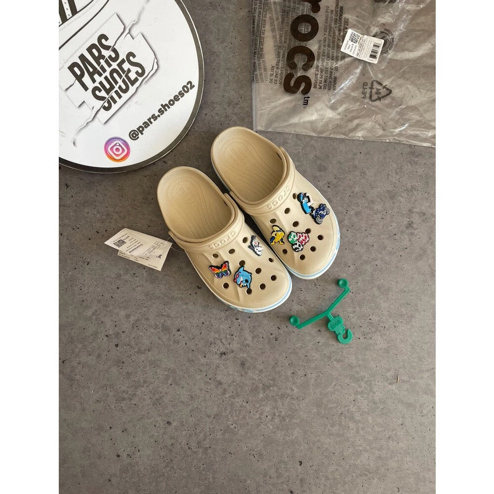 Crocs Bayaband Clog Krem & Mavi