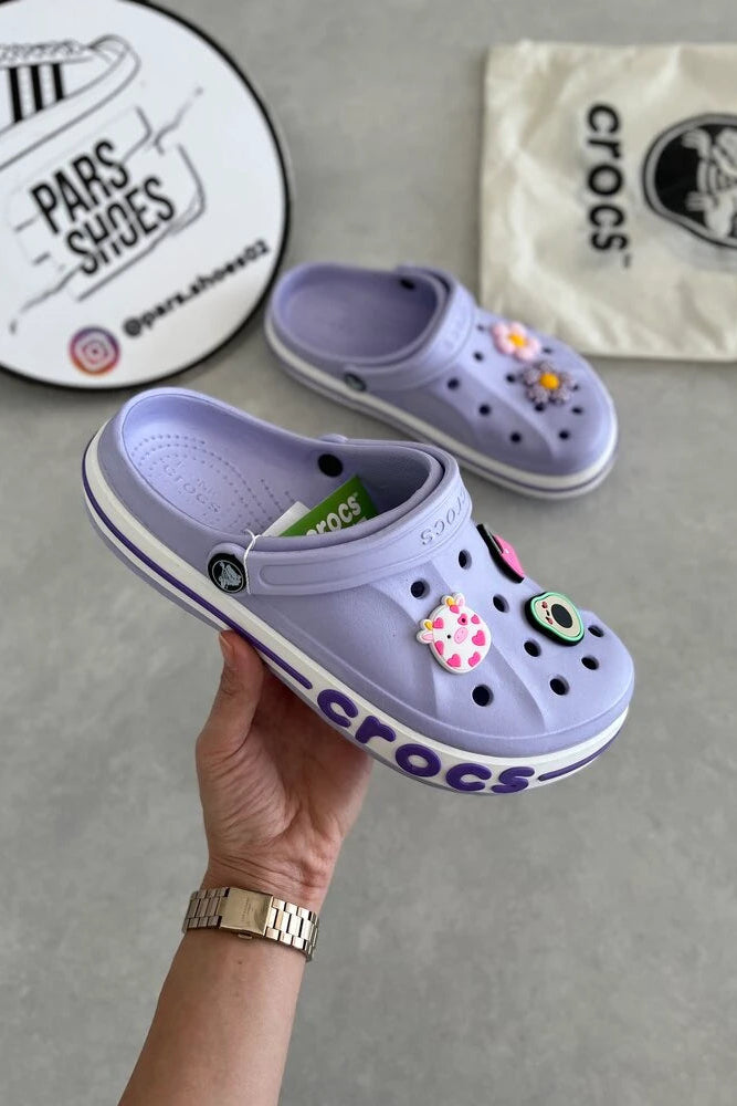 Crocs Bayaband Clog Lila Dar Kalıp