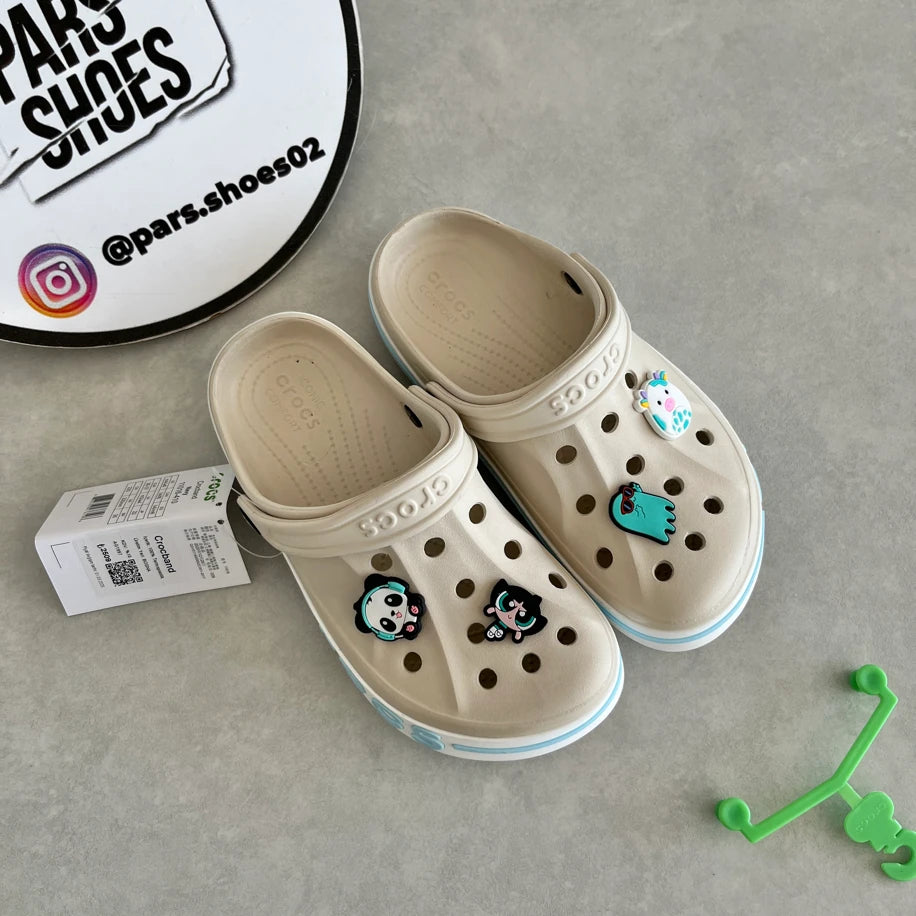 Crocs Bayaband Clog Bej & Mavi
