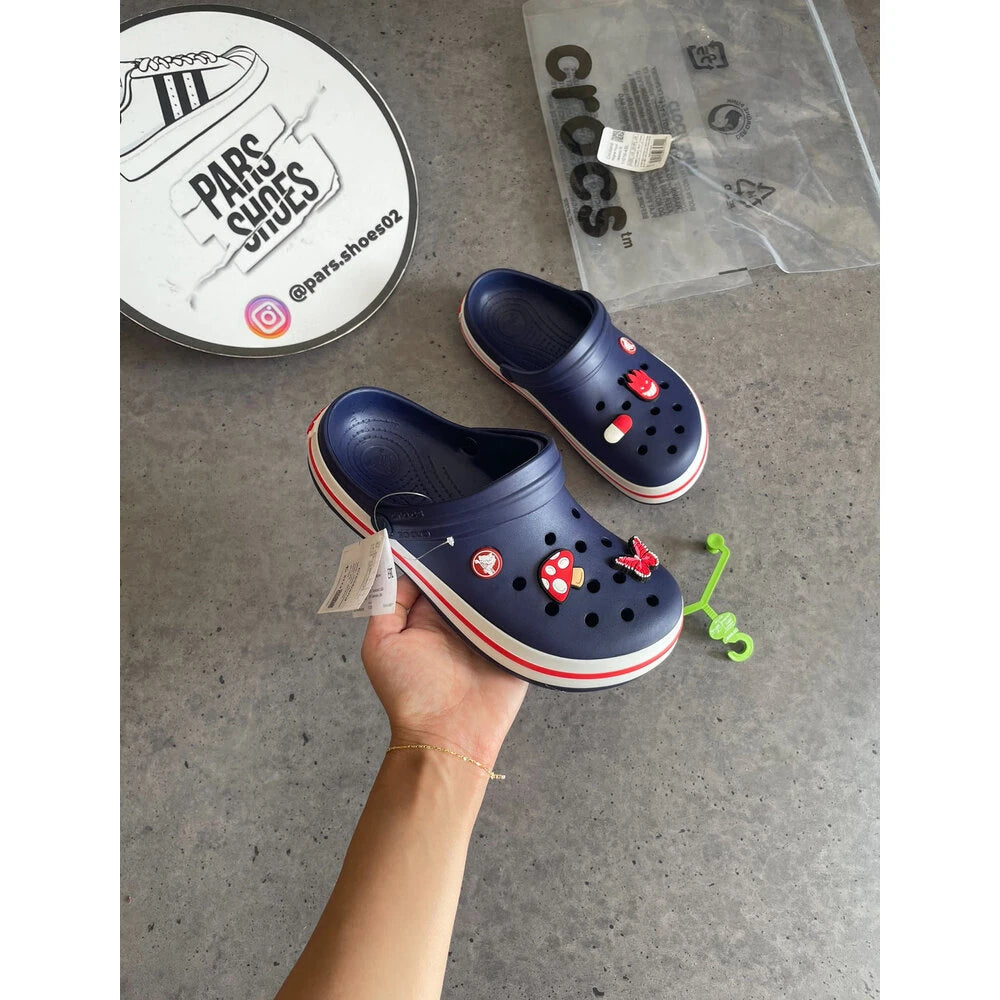 Crocs Crocband Lacivert & Kırmızı