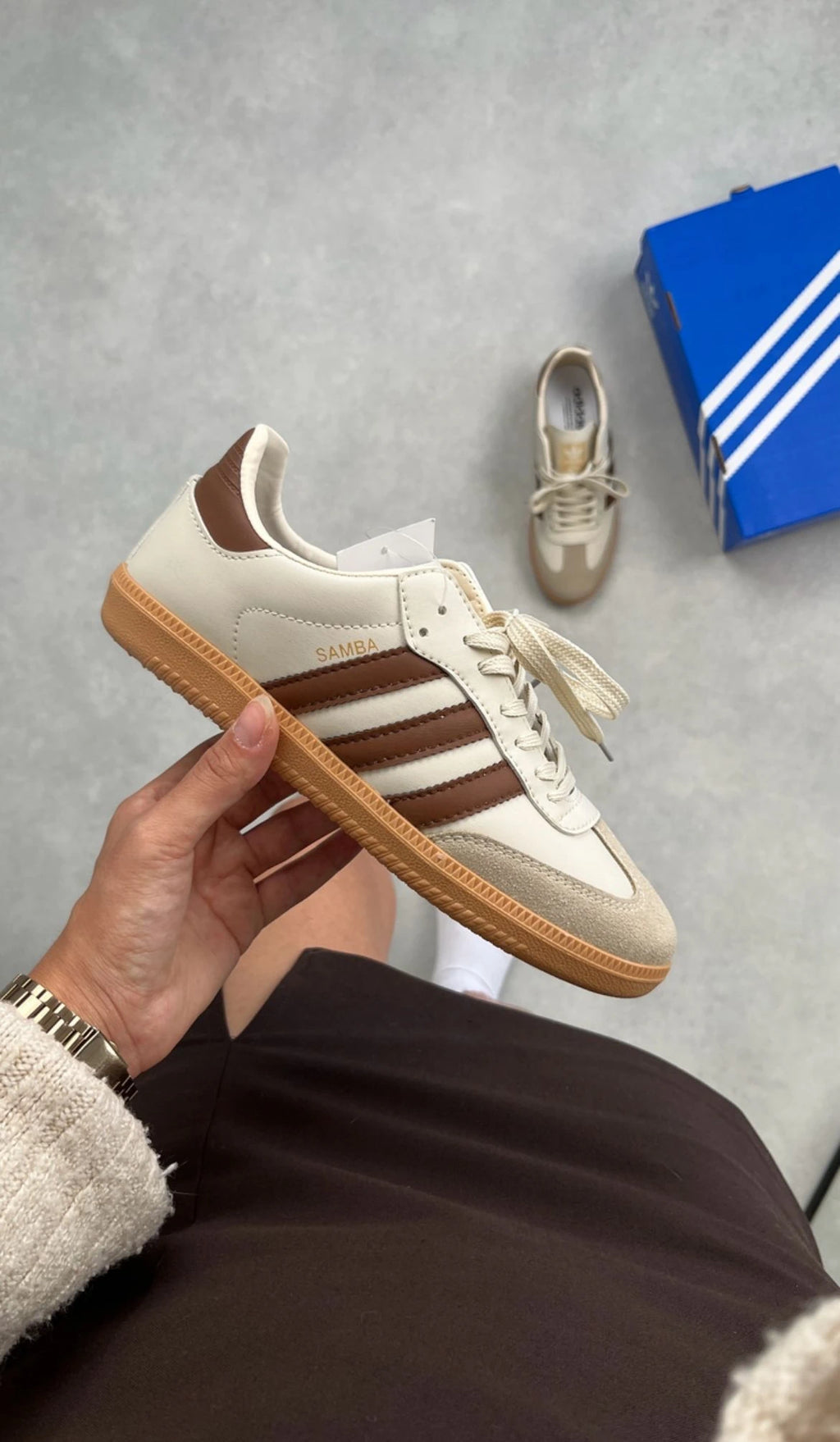 Adidas Samba OG Bej - Kahve