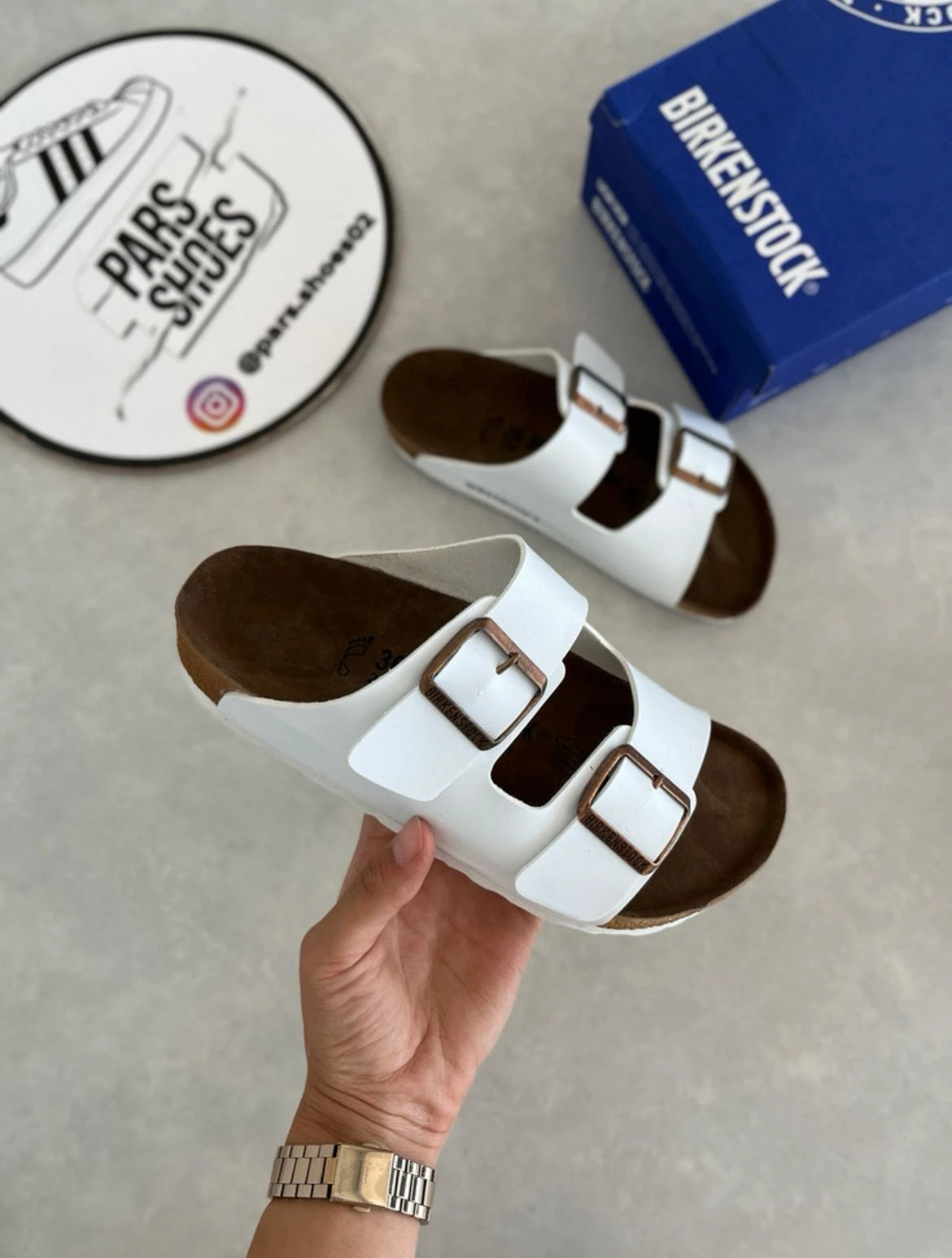 Birkenstock Arizona Beyaz